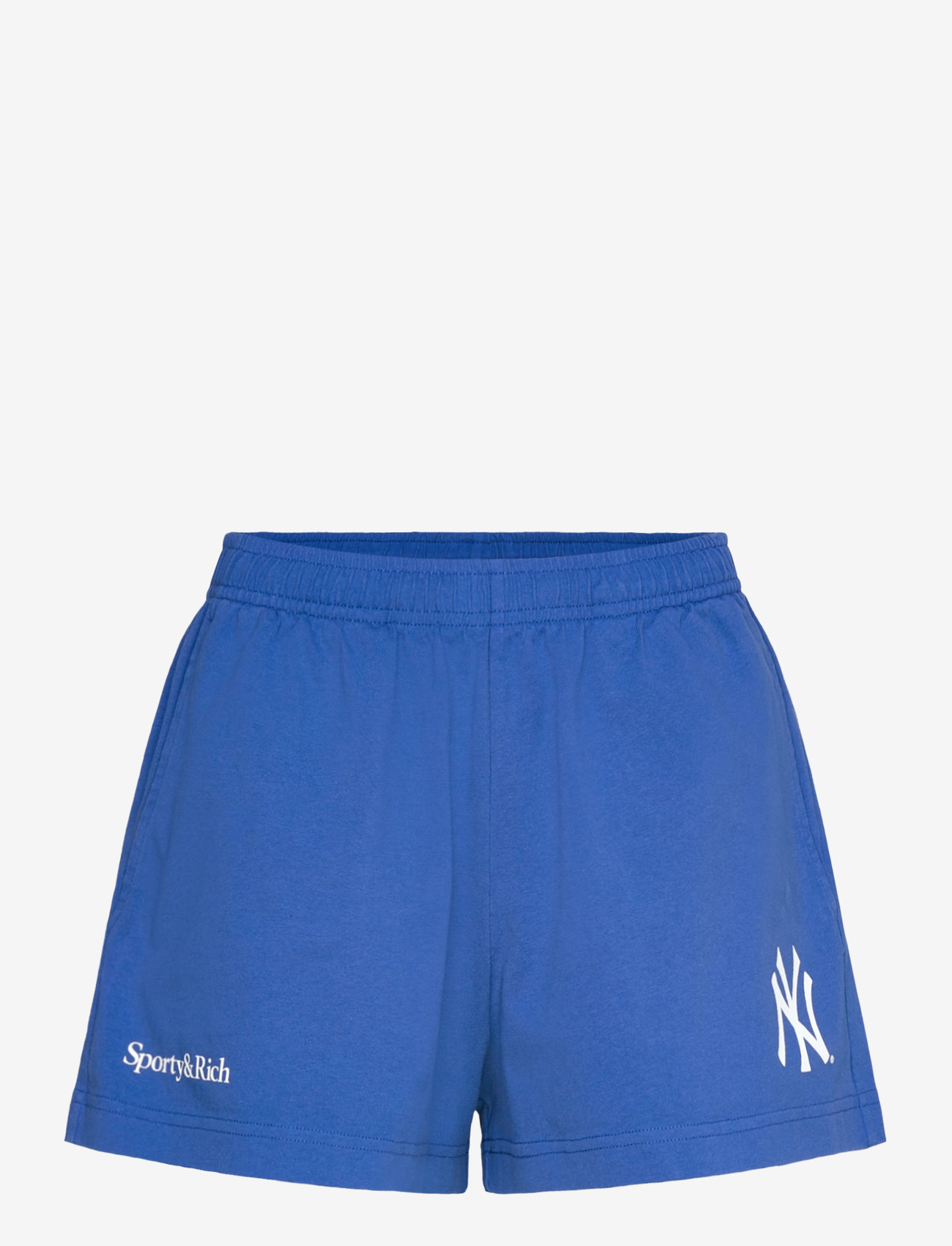 Sporty & Rich - Yankees Serif Disco Short - lühikesed vabaajapüksid - team blue - 0