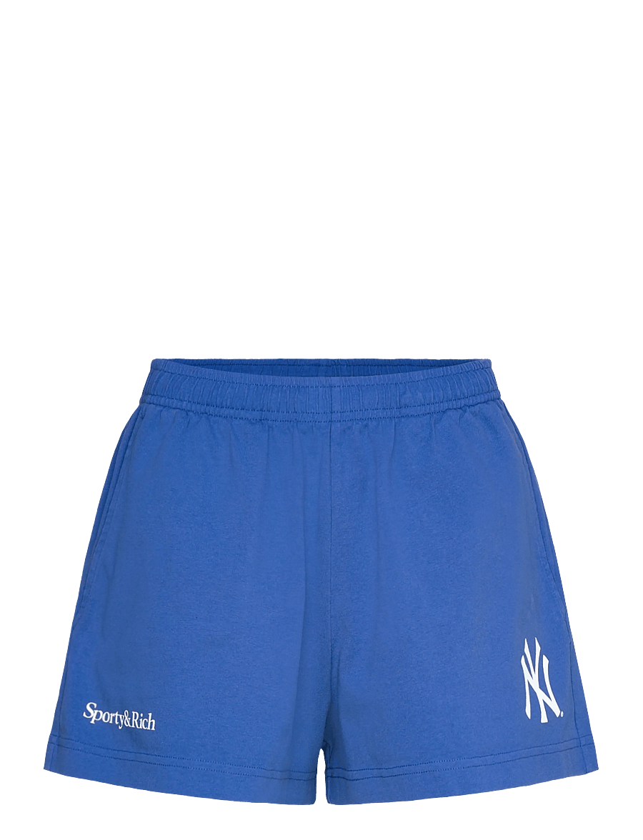 Sporty & Rich - Yankees Serif Disco Short - vabaaja lühikesed püksid - team blue - 0