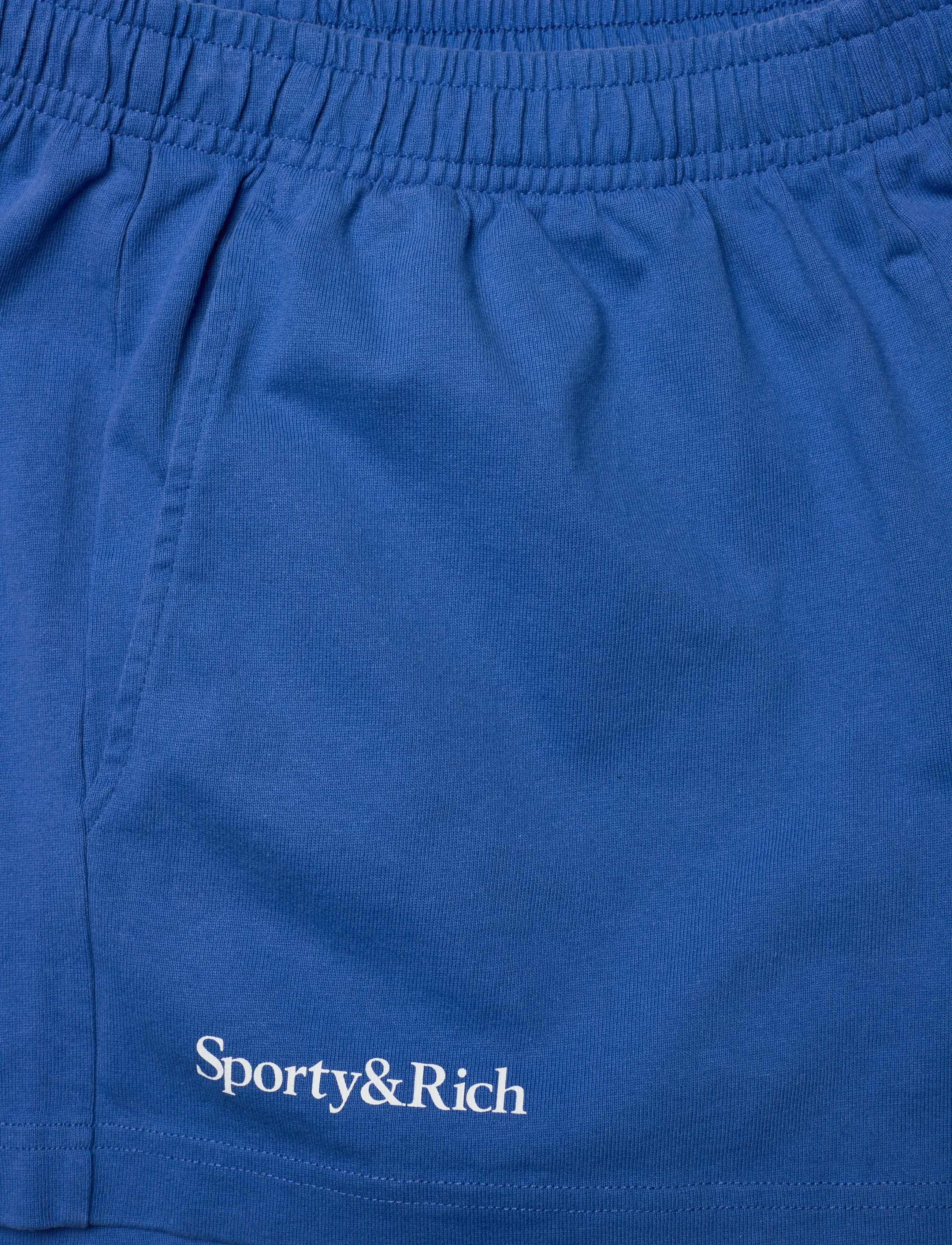 Sporty & Rich - Yankees Serif Disco Short - casual shorts - team blue - 2