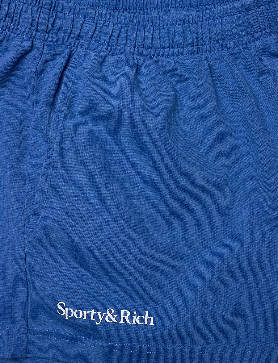 Sporty & Rich - Yankees Serif Disco Short - vabaaja lühikesed püksid - team blue - 2