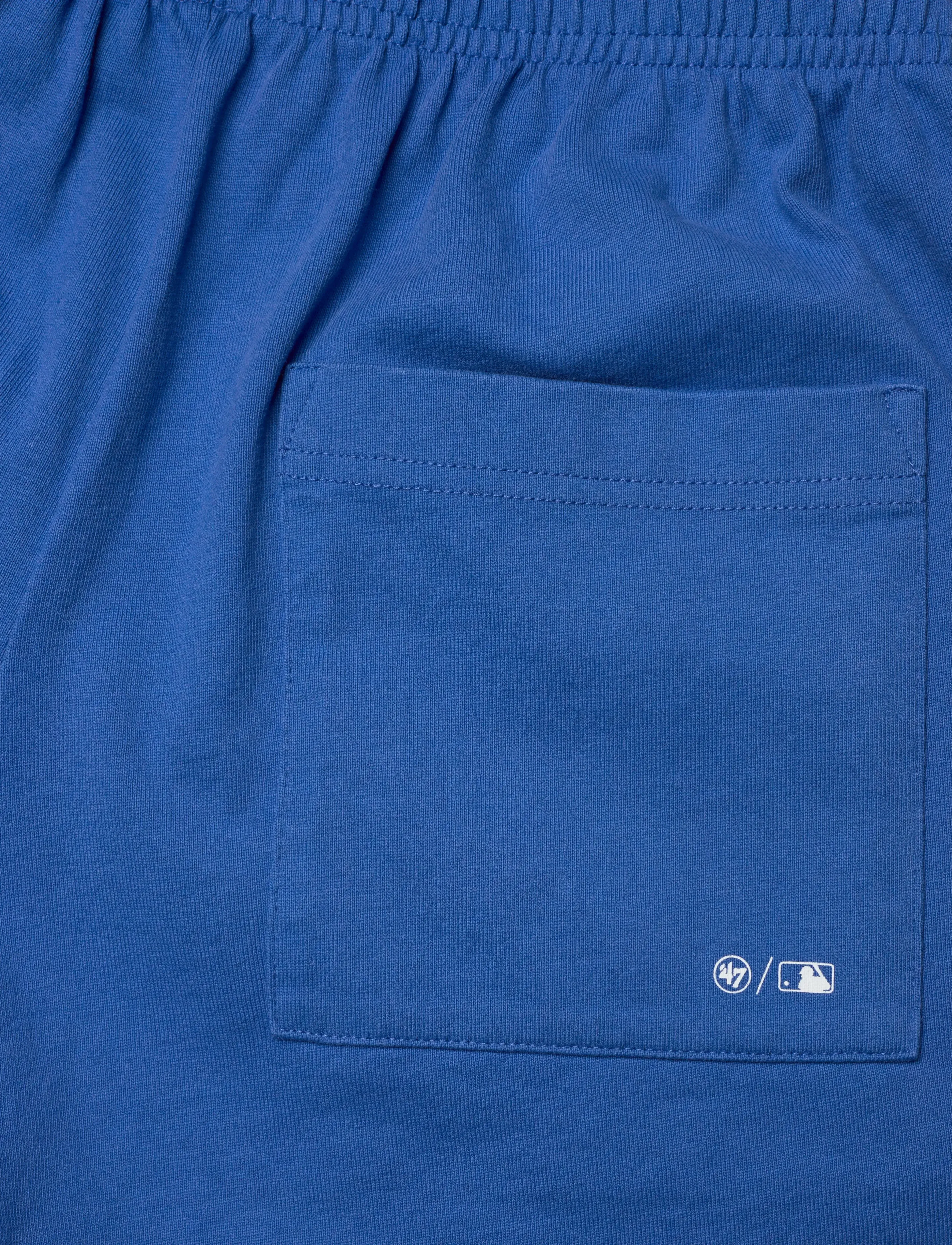 Sporty & Rich - Yankees Serif Disco Short - casual shorts - team blue - 4