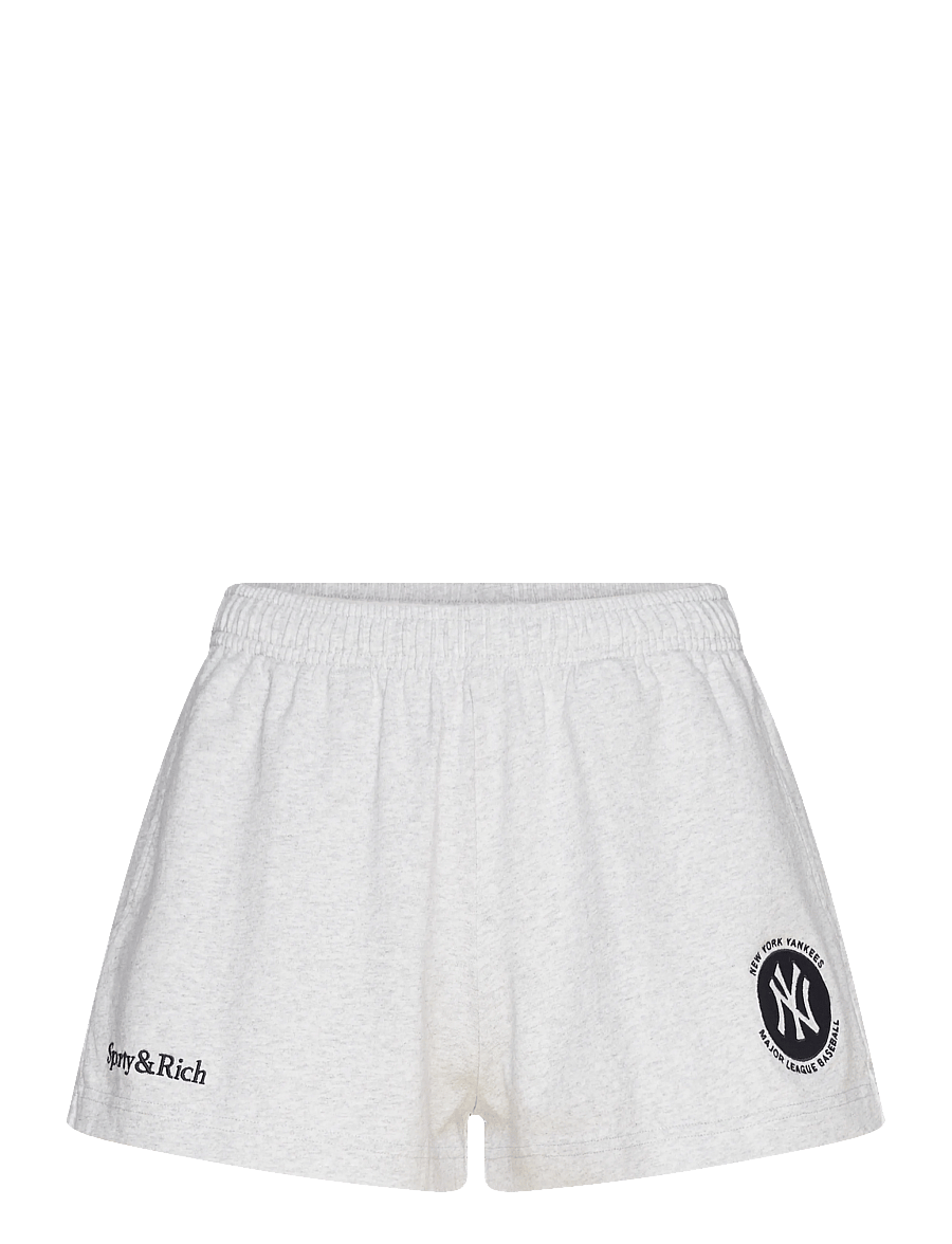 Sporty & Rich - Major League Disco Short - hosen - heather gray - 1