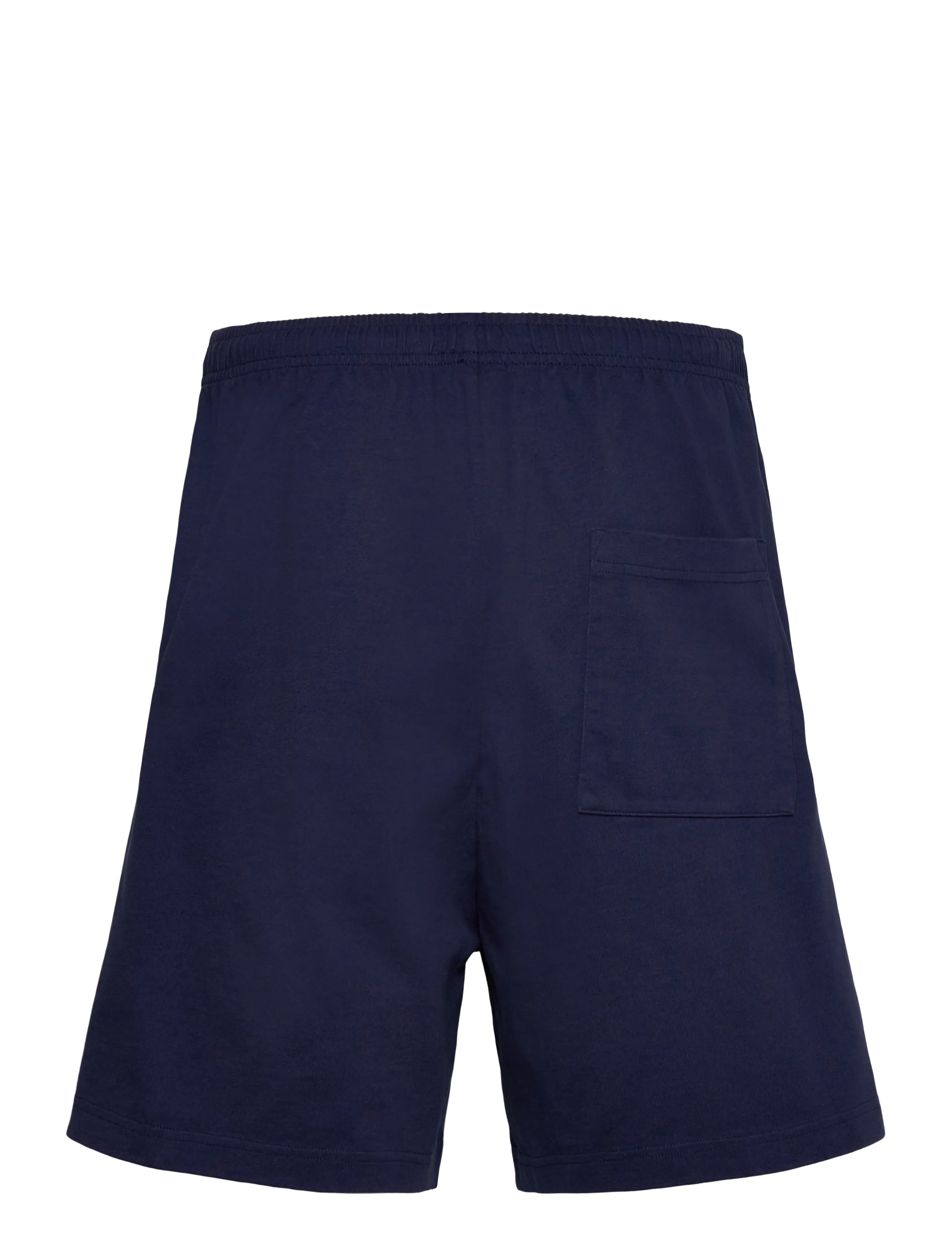 Sporty & Rich - Eden Crest Embroidered Gym Short - casual shorts - dark navy - 2