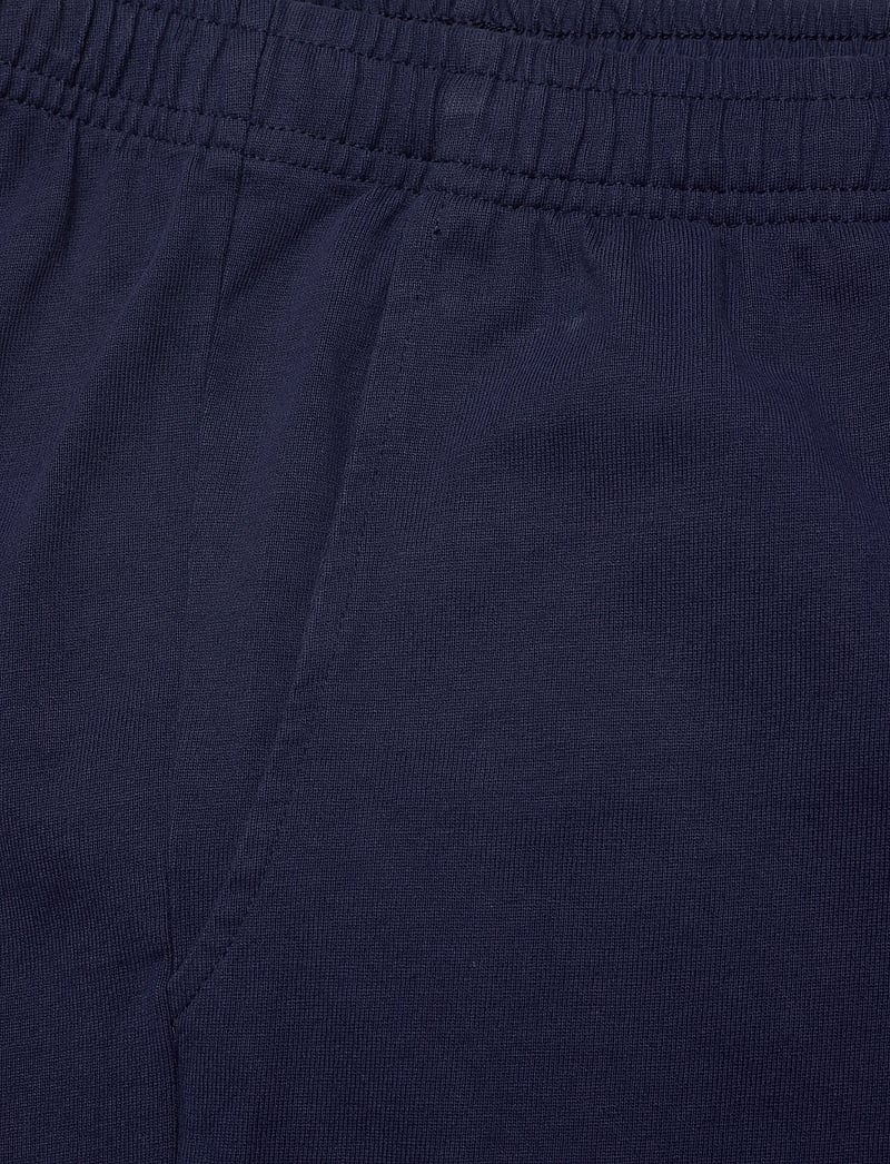 Sporty & Rich - Eden Crest Embroidered Gym Short - casual shorts - dark navy - 2