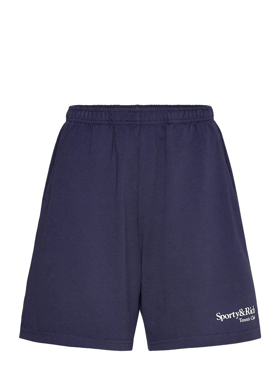 Sporty & Rich - Play Tennis Gym Short - sweat shorts - dark navy - 0