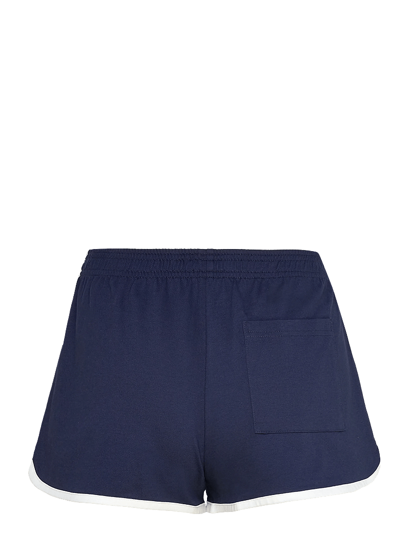 Sporty & Rich - Crown Tennis Pique Short - lühikesed vabaajapüksid - dark navy/white - 1