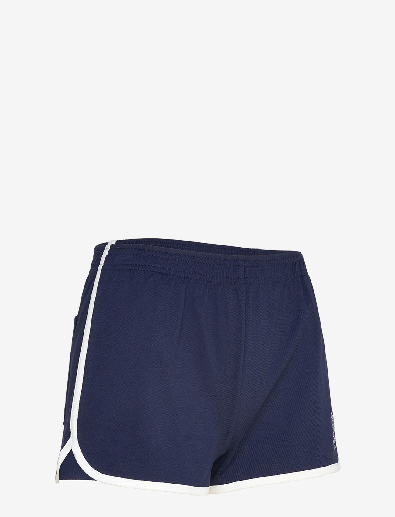 Sporty & Rich - Crown Tennis Pique Short - lühikesed vabaajapüksid - dark navy/white - 2