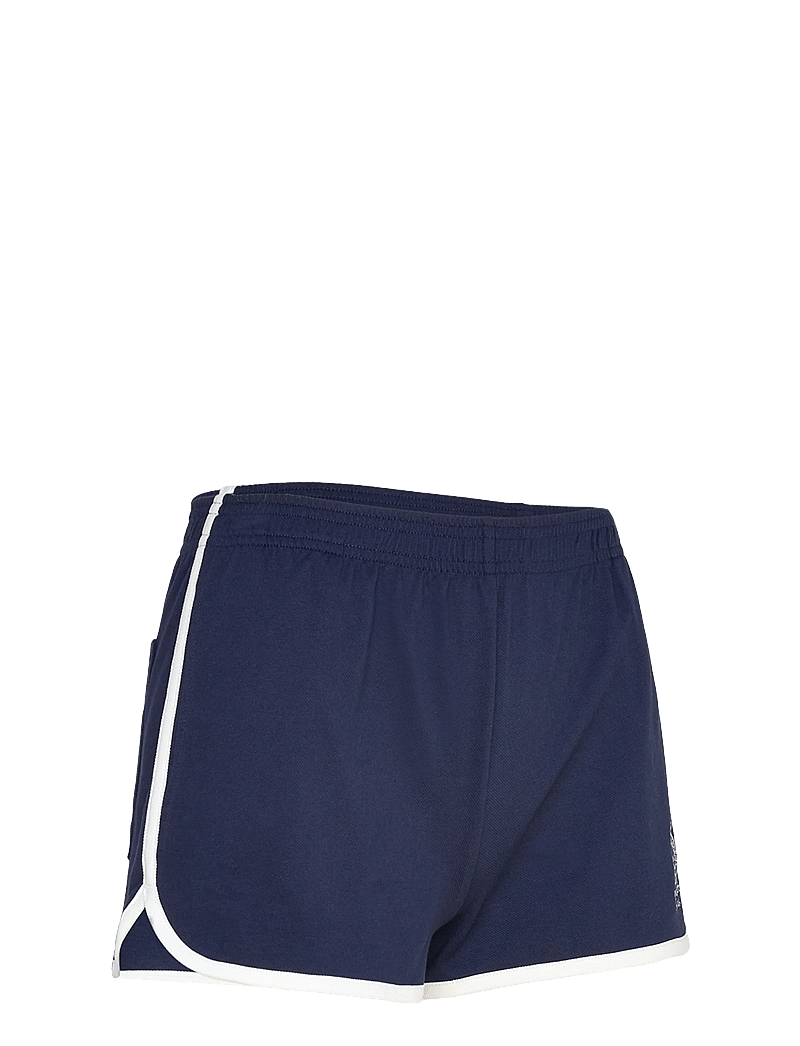 Sporty & Rich - Crown Tennis Pique Short - lühikesed vabaajapüksid - dark navy/white - 2