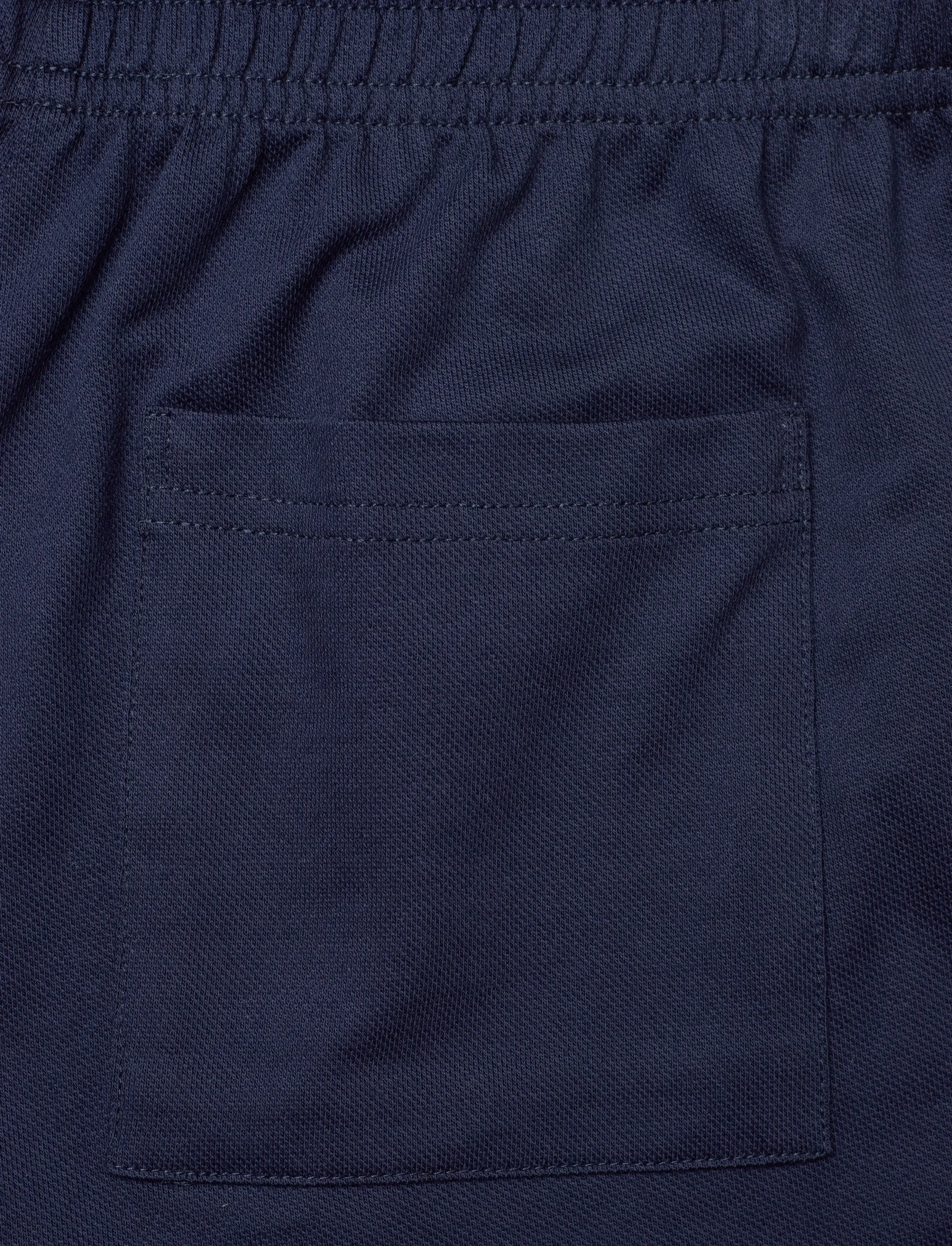 Sporty & Rich - Crown Tennis Pique Short - casual shorts - dark navy/white - 4