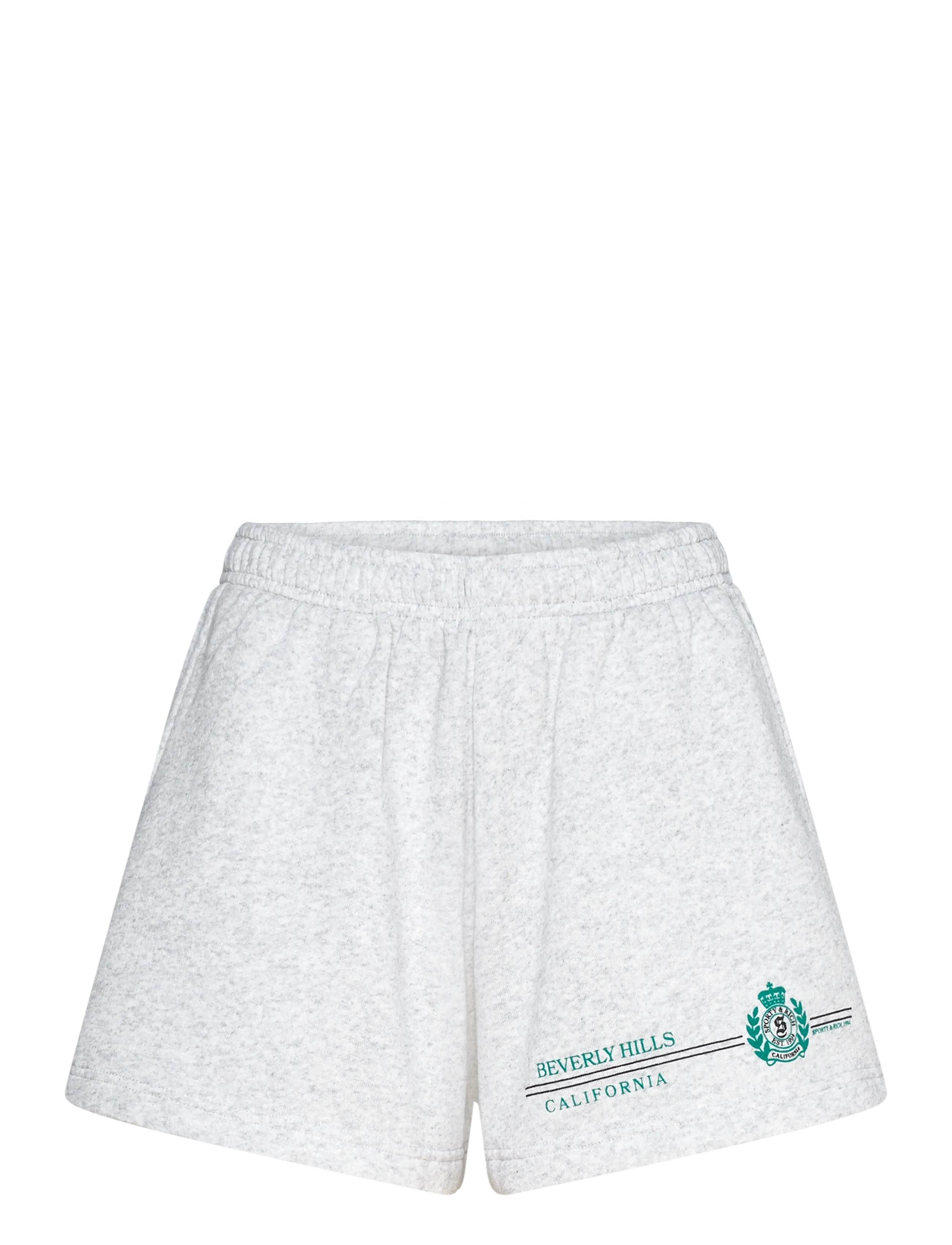 Sporty & Rich BH Horizon Soft Disco Short - Sporty & Rich - HEATHER GRAY / grey