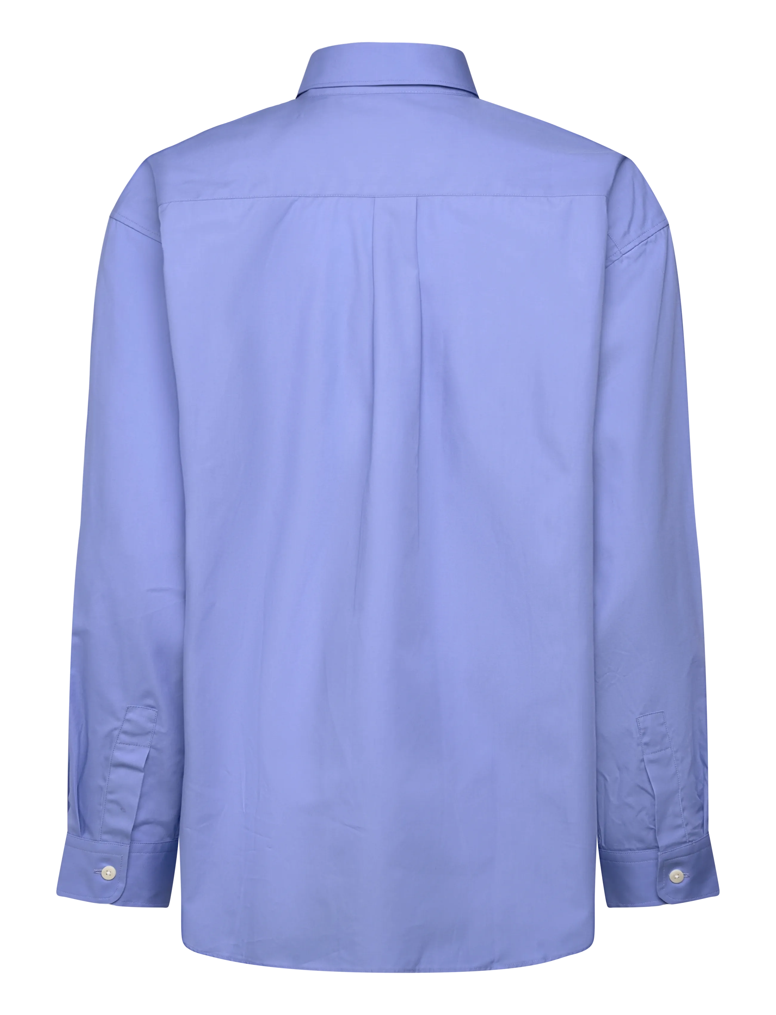Sporty & Rich - Crown Tennis Oversized Shirt - denimskjorter - flax blue - 1