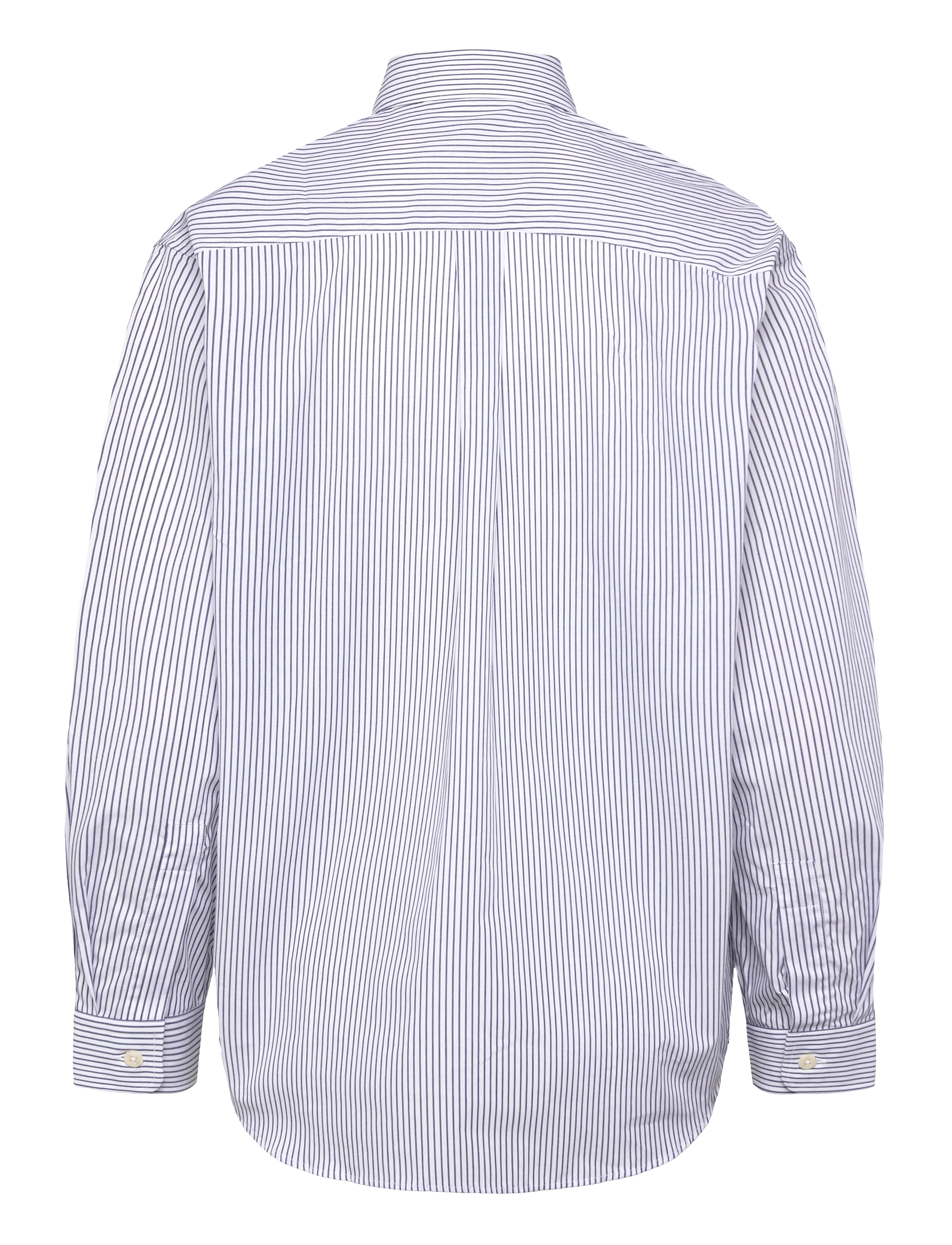 Sporty & Rich - Yankees Serif Oversized Shirt - navy striped - 1