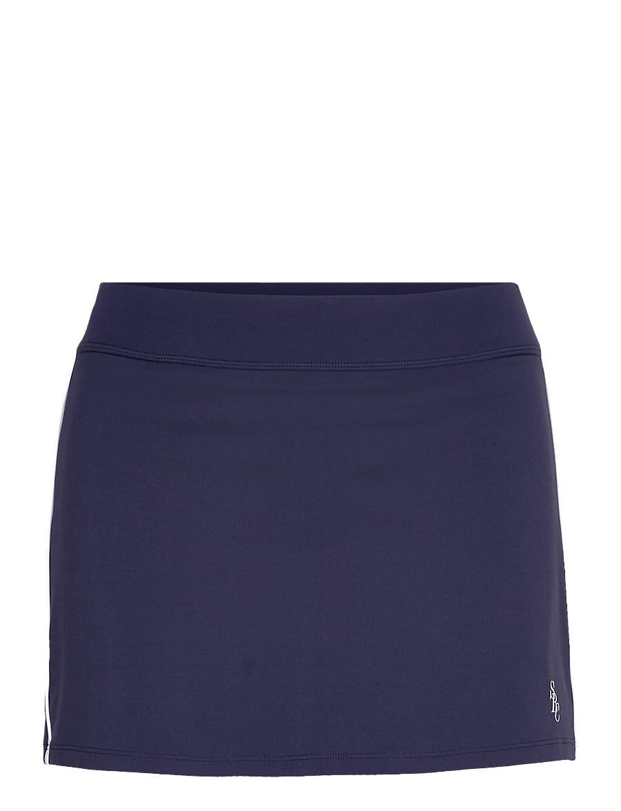 Sporty & Rich - SRC Court Skirt - miniseelikud - dark navy/white - 1