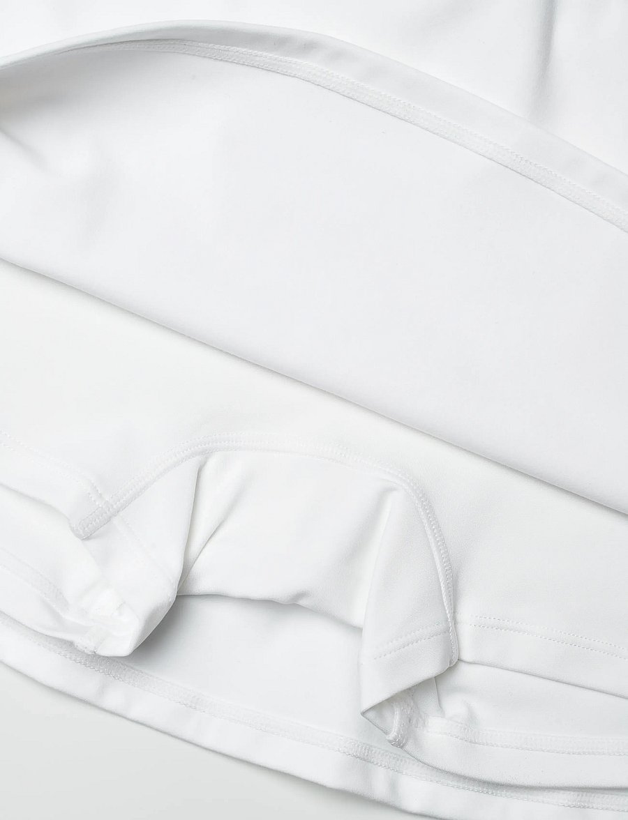 Sporty & Rich - SRC Court Skirt - Šortsvārki - white/alpine - 5