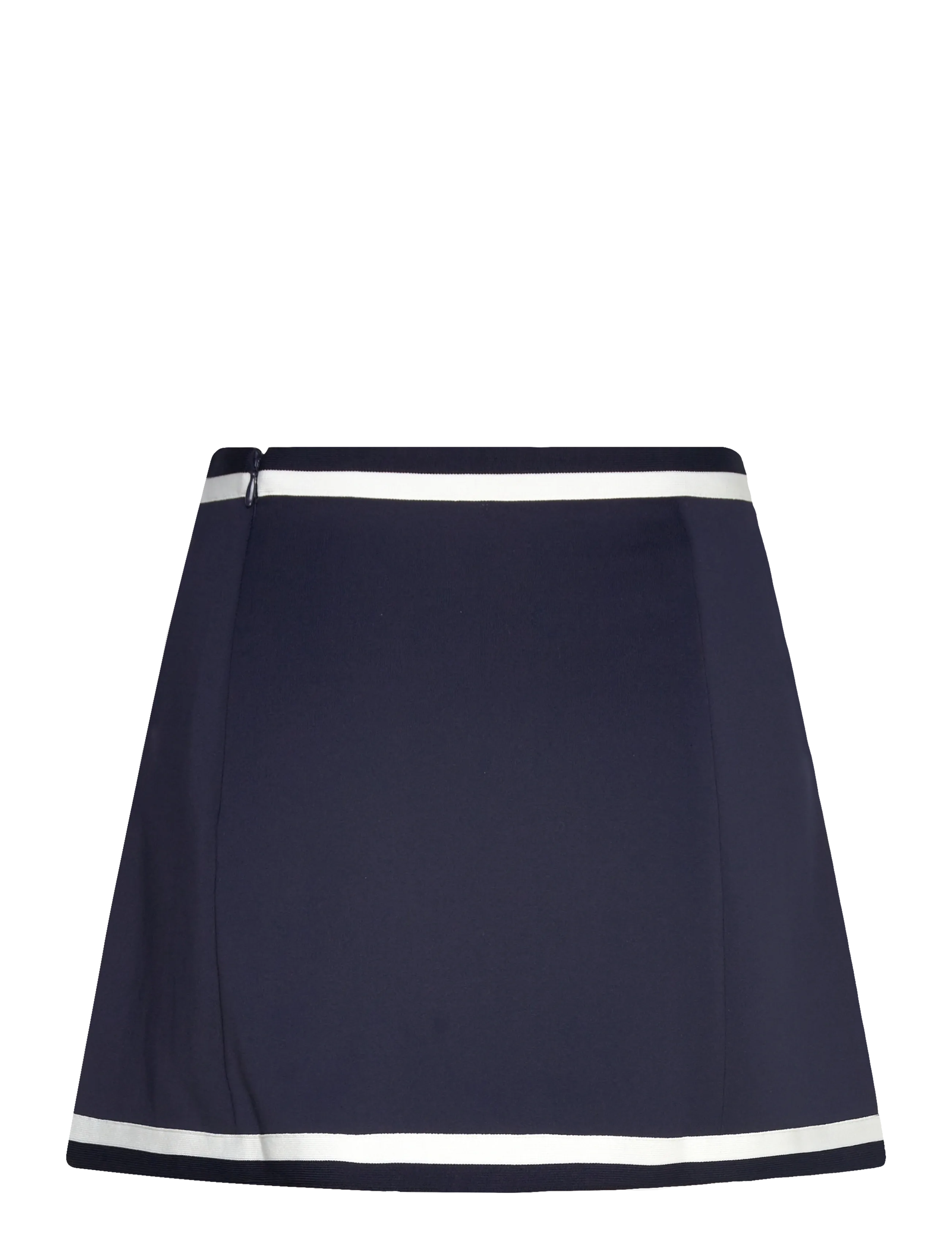 Sporty & Rich - Eden Crest Embroidered Mila Skirt - kurze röcke - dark navy/white - 1