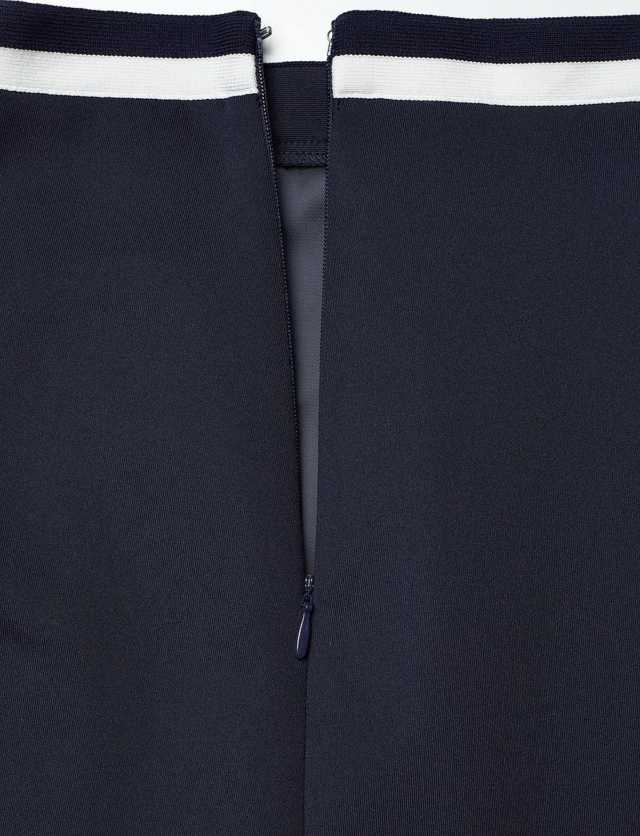 Sporty & Rich - Eden Crest Embroidered Mila Skirt - jupes plissées - dark navy/white - 3