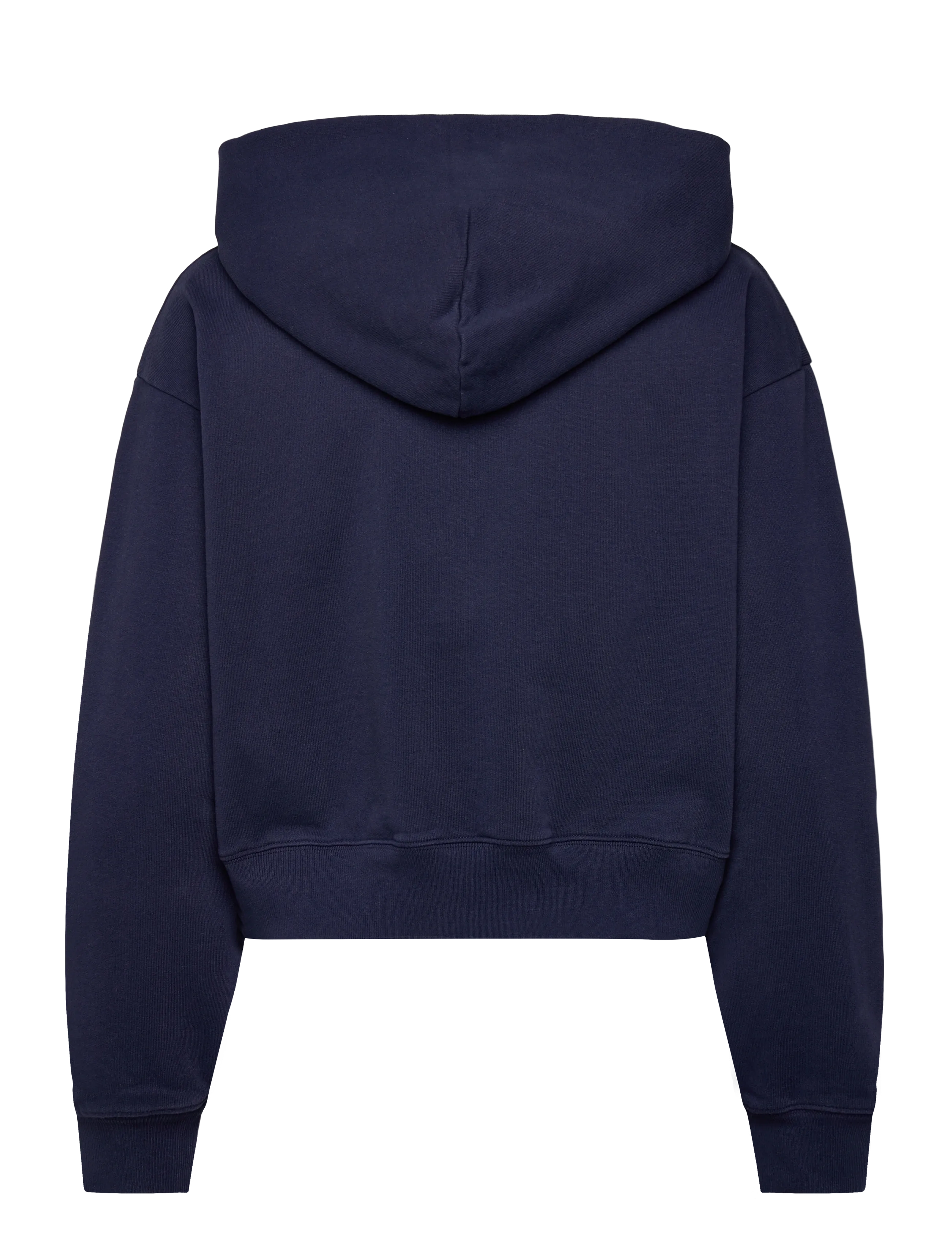 Sporty & Rich - NY Tennis Club Cropped Zip Hoodie - sweatshirts et sweats à capuche - dark navy - 1