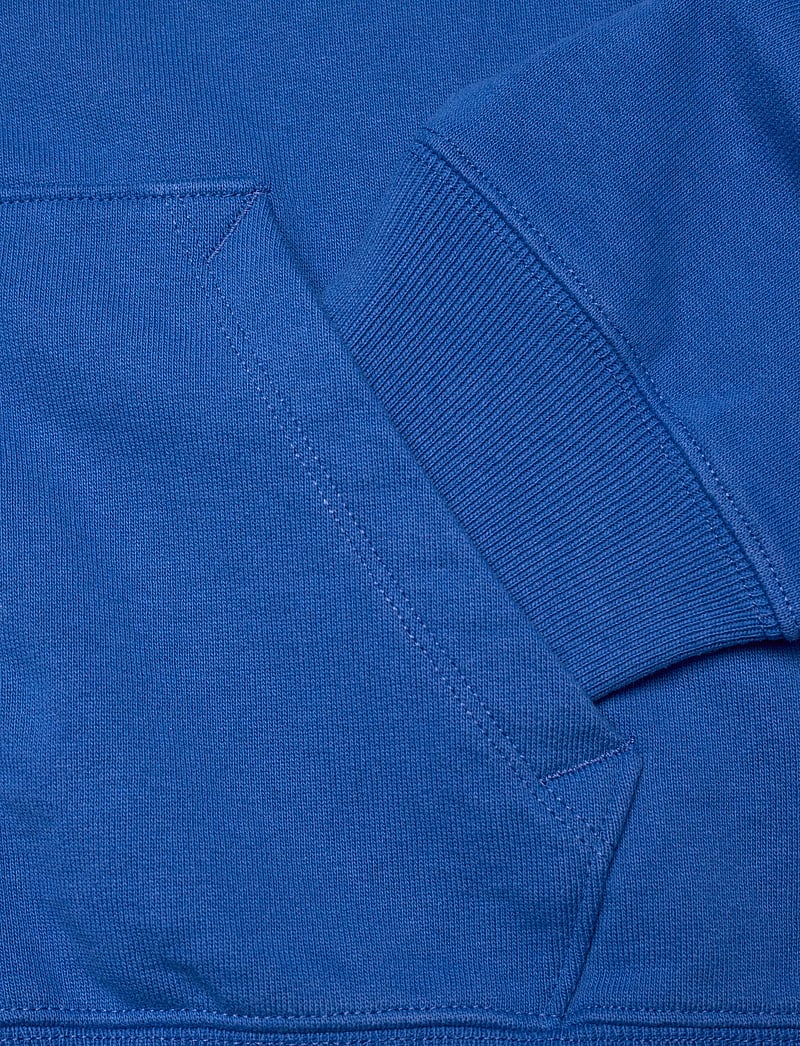 Sporty & Rich - Yankees Serif Cropped Zip Hoodie - sweatshirts et sweats à capuche - team blue - 3