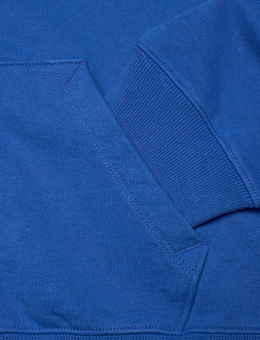 Sporty & Rich - Yankees Serif Cropped Zip Hoodie - sweatshirts et sweats à capuche - team blue - 3