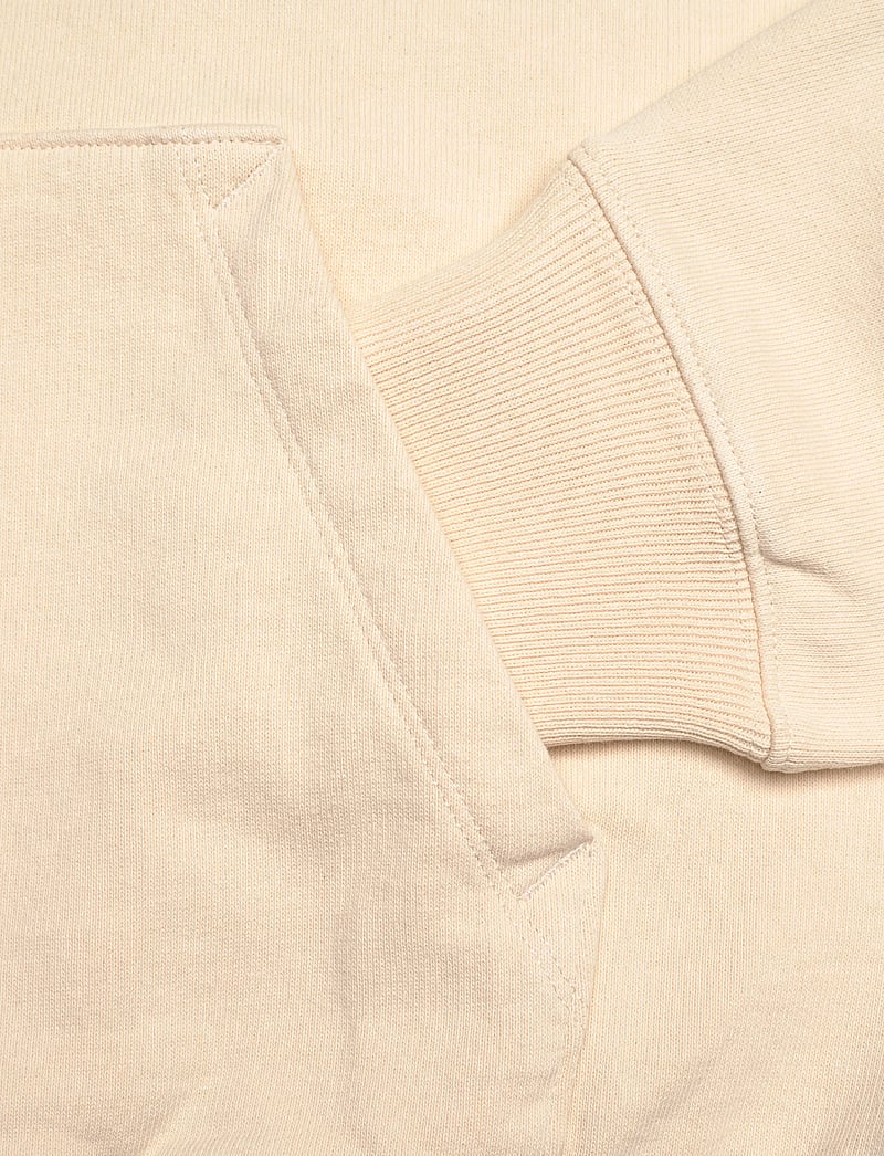 Sporty & Rich - Eden Crest Embroidered Hoodie - sweatshirts & hoodies - cream - 3