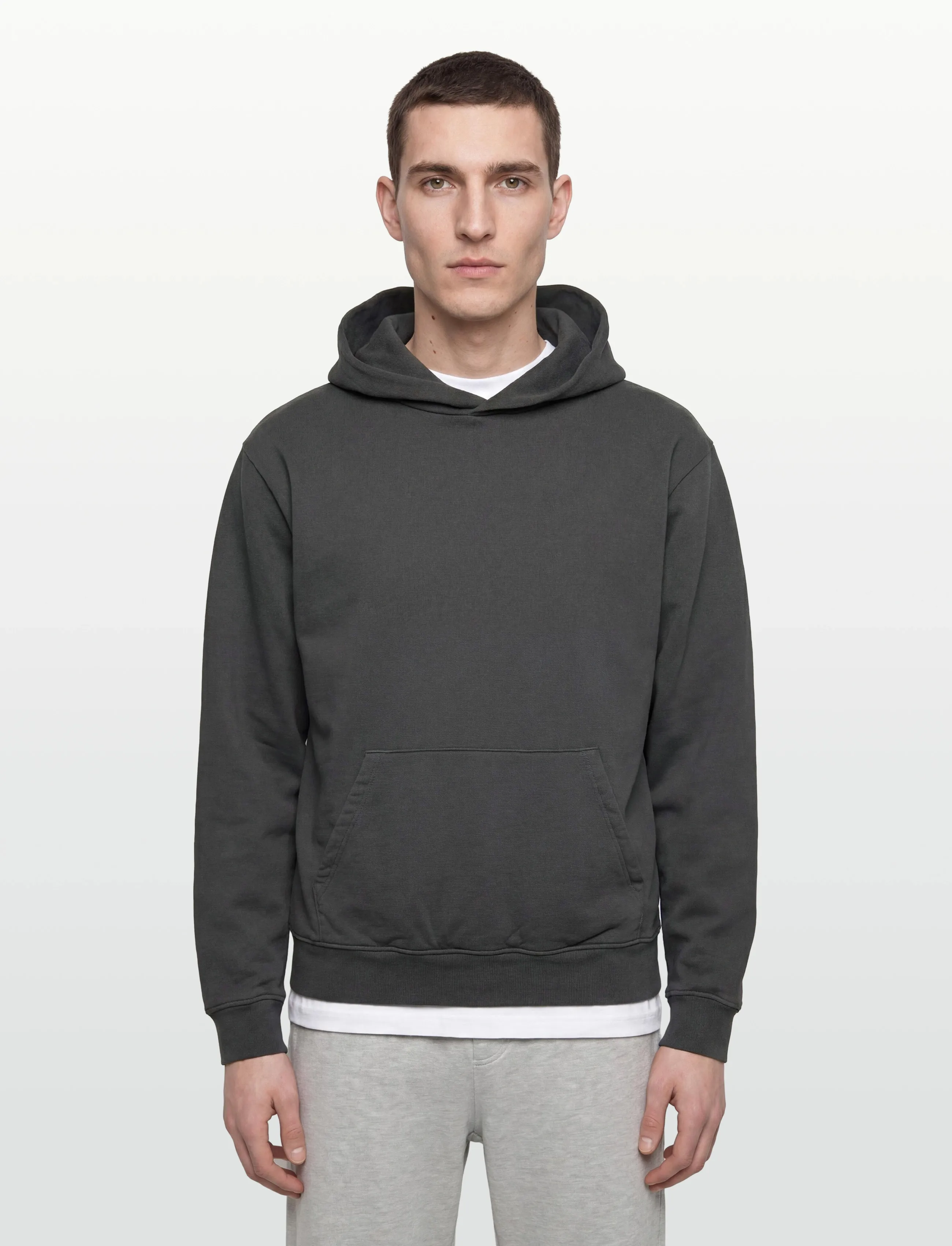 Sporty & Rich - HWCNY Hoodie - sweatshirts & hættetrøjer - faded black - 3