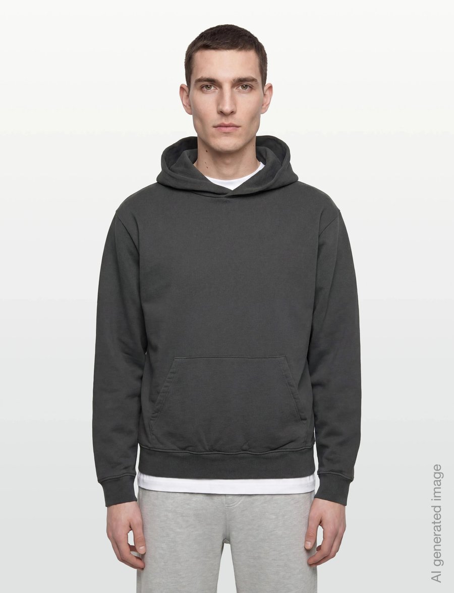 Sporty & Rich - HWCNY Hoodie - sweatshirts & hoodies - faded black - 3