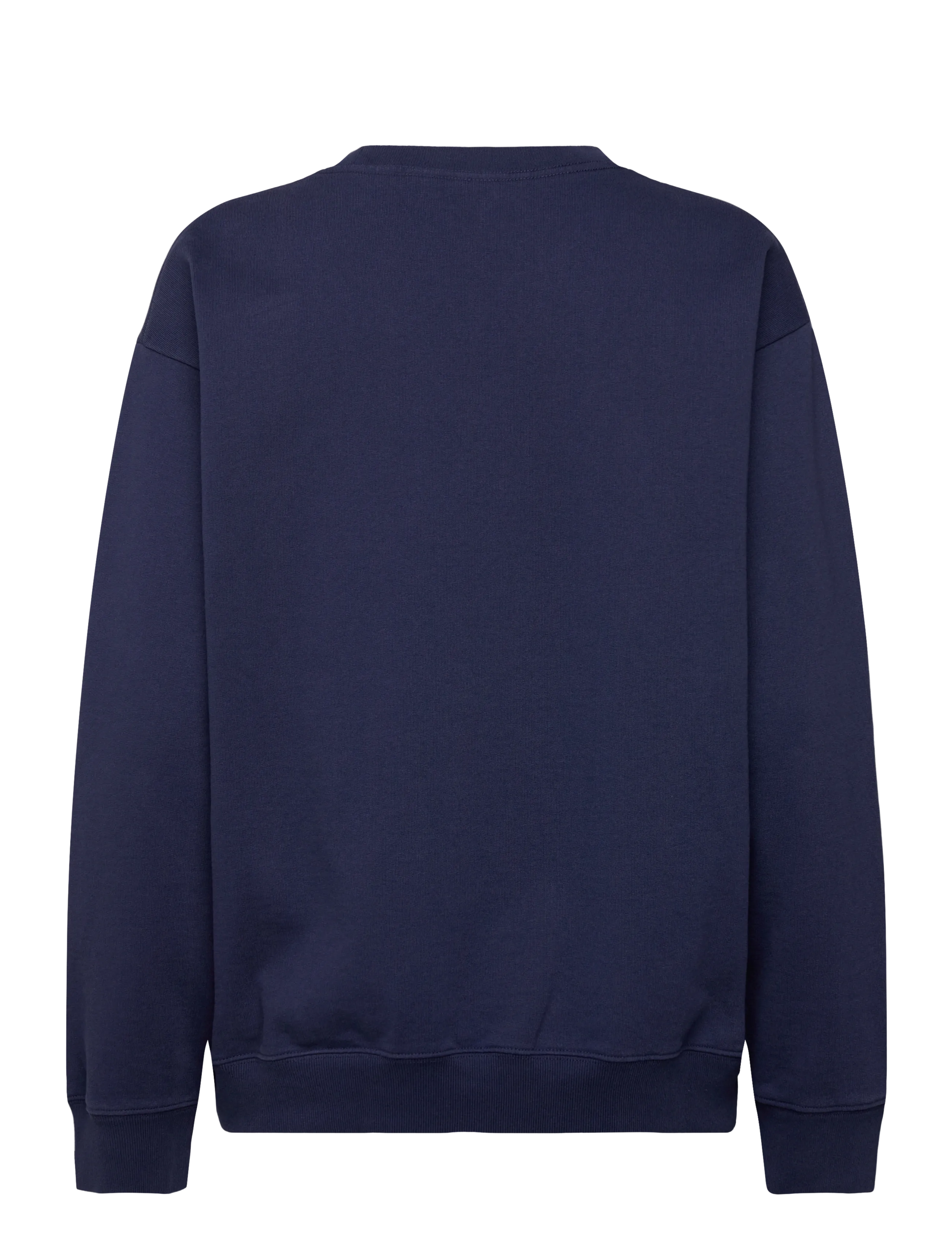 Sporty & Rich - Vendome Embroidered Crewneck - sweatshirts & hættetrøjer - dark navy - 1