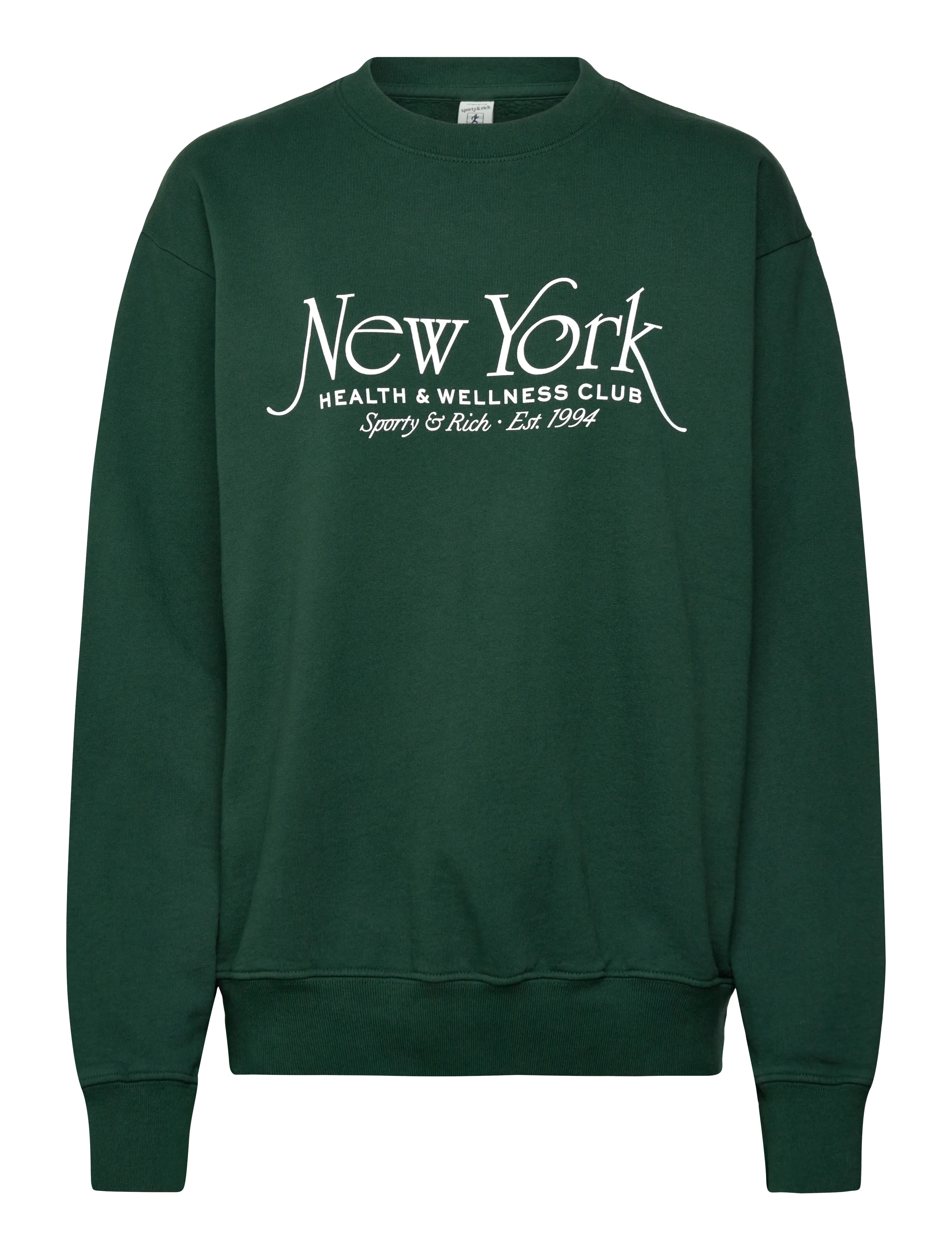 SPORTY & RICH Ny94 Crewneck Grün - XS - Damen
