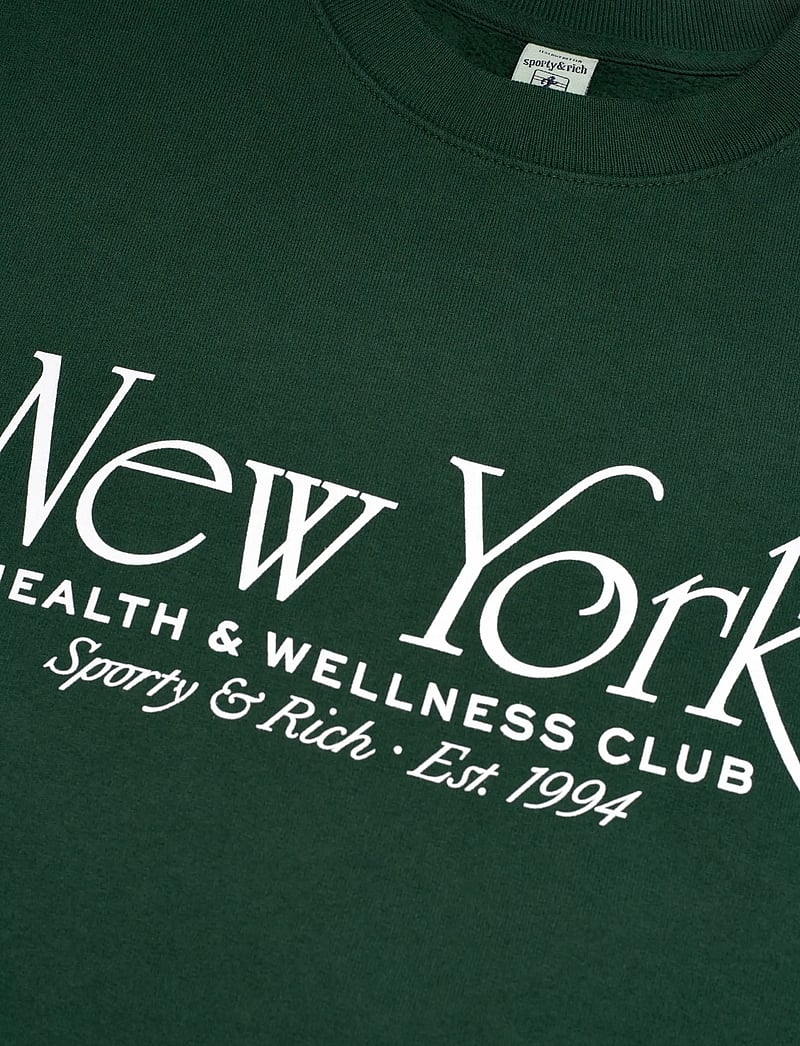 Sporty & Rich - NY94 Crewneck - sweatshirts - forest - 2