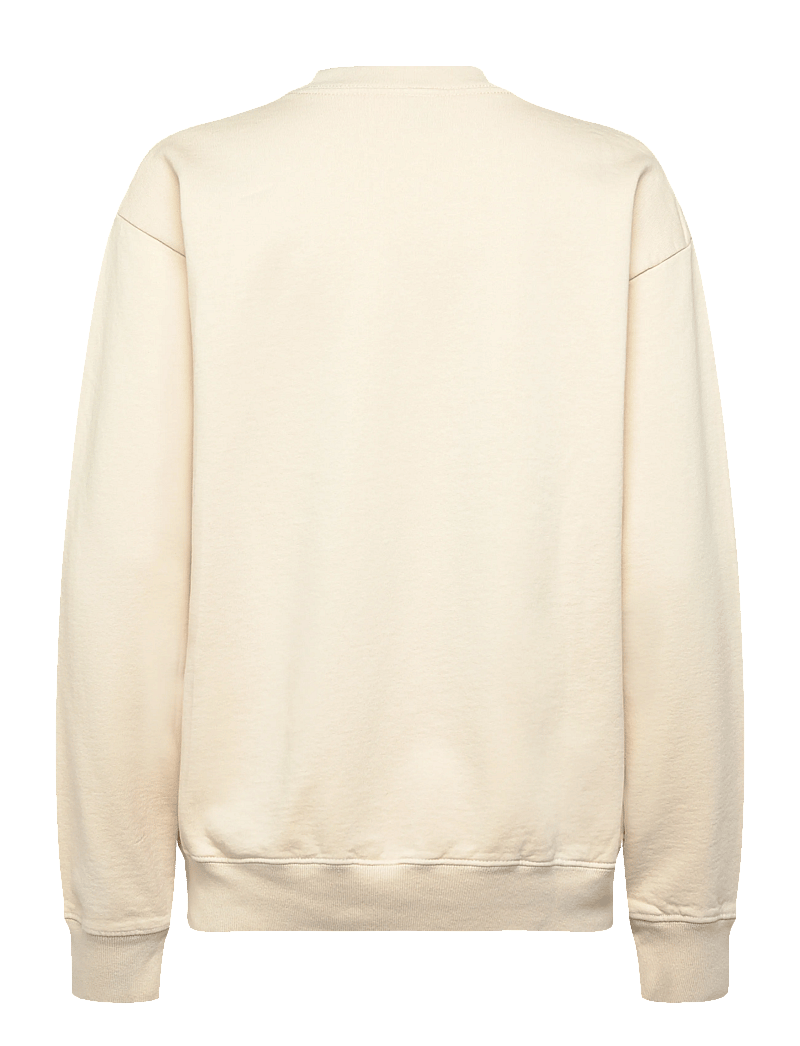 Sporty & Rich - H&W Crest Crewneck - sweatshirts & hoodies - cream - 1