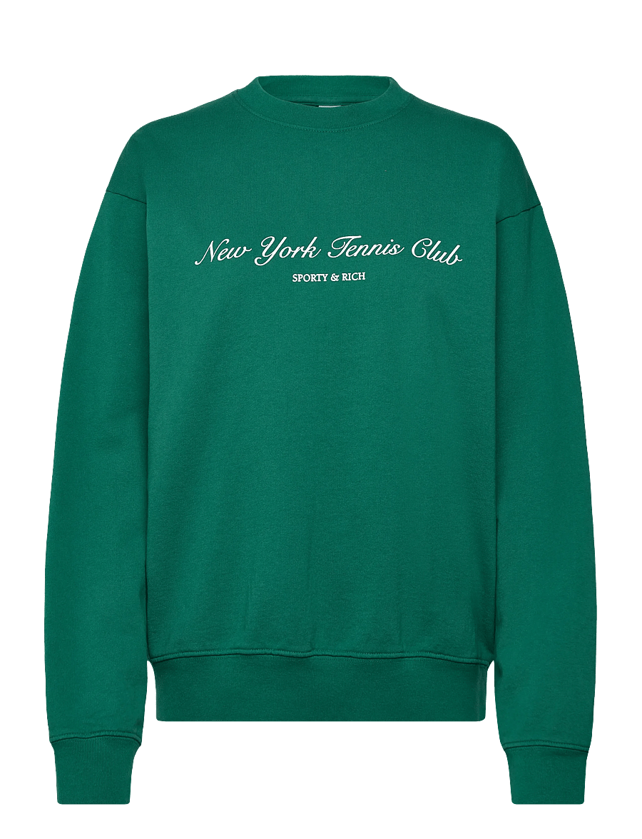 Sporty & Rich - NY Tennis Club Crewneck - gensere og hettegensere - alpine - 1