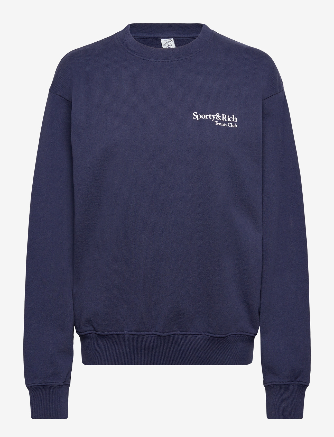 Sporty & Rich - Play Tennis Crewneck - dressipluusid ja kapuutsiga dressipluusid - dark navy - 0