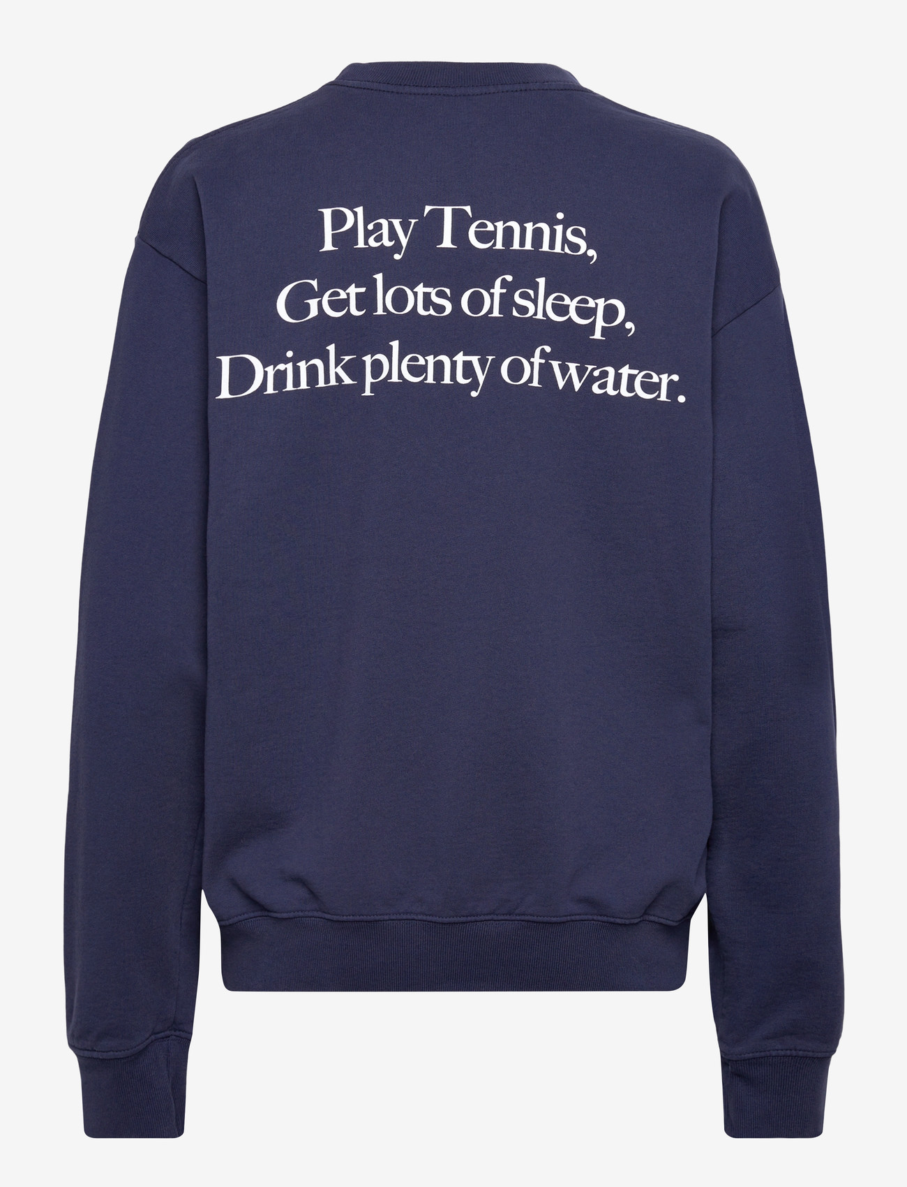 Sporty & Rich - Play Tennis Crewneck - dressipluusid ja kapuutsiga dressipluusid - dark navy - 1
