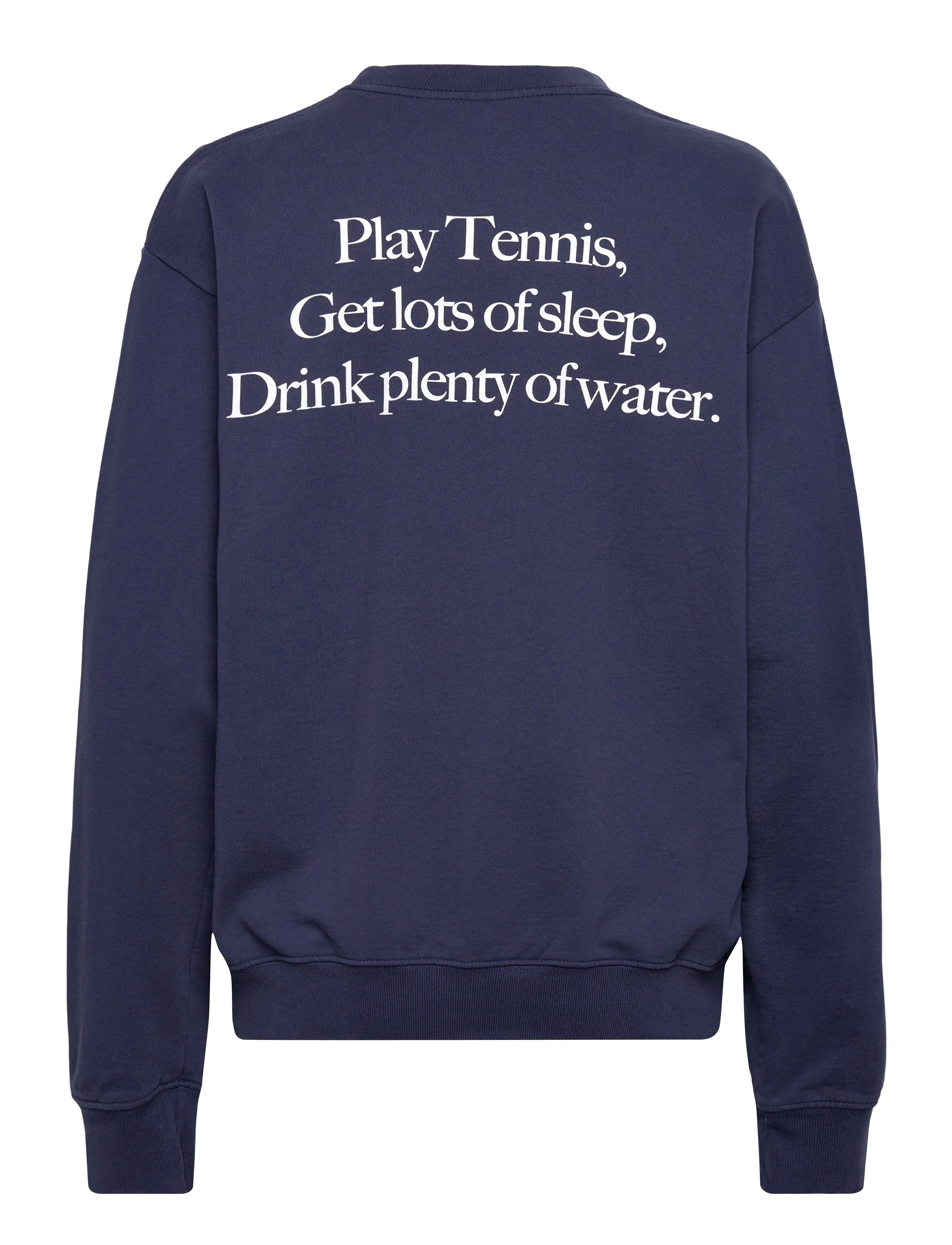 Sporty & Rich - Play Tennis Crewneck - dressipluusid ja kapuutsiga dressipluusid - dark navy - 1