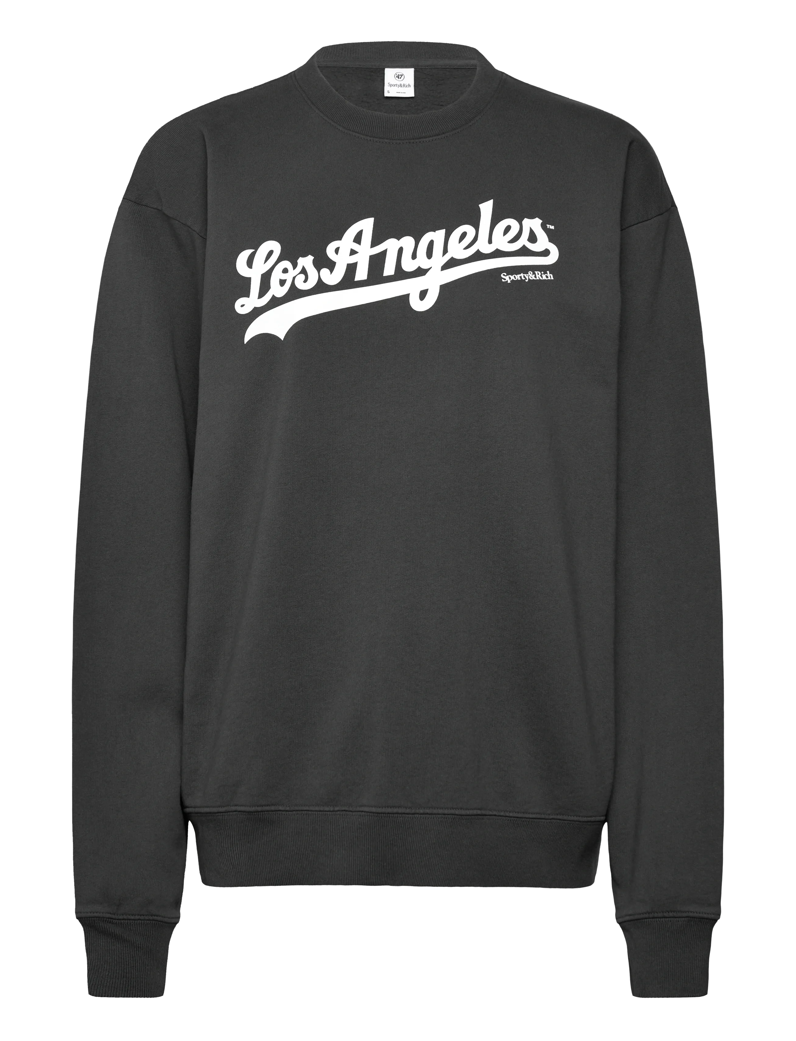 Sporty & Rich Dodgers Crewneck - Sporty & Rich - FADED BLACK / grey