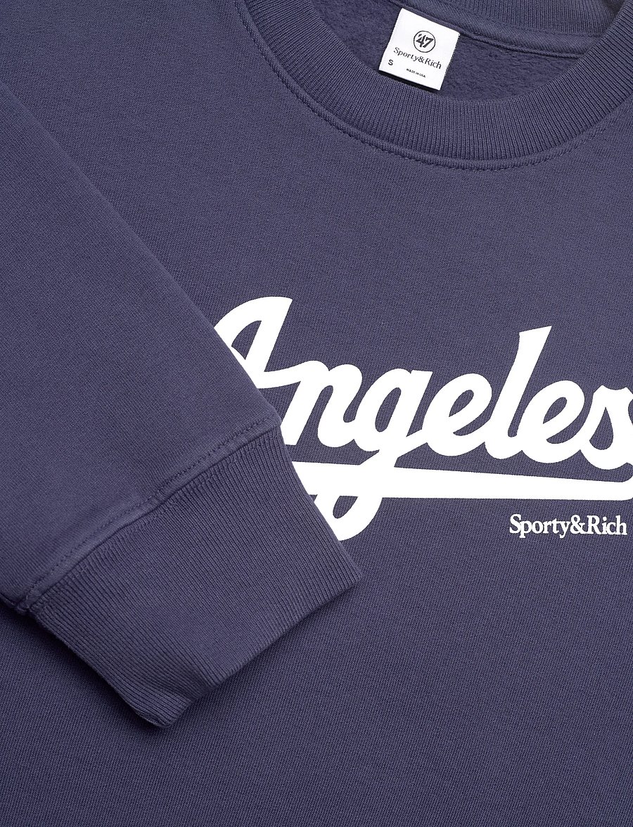 Sporty & Rich - Dodgers Crewneck - sweatshirts & hoodies - dark navy - 2