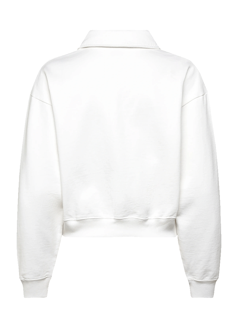 Sporty & Rich - NY Health Club Polo - sweatshirts & hættetrøjer - white - 1