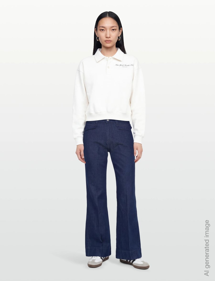 Sporty & Rich - NY Health Club Polo - t-särgid ja alussärgid - white - 0