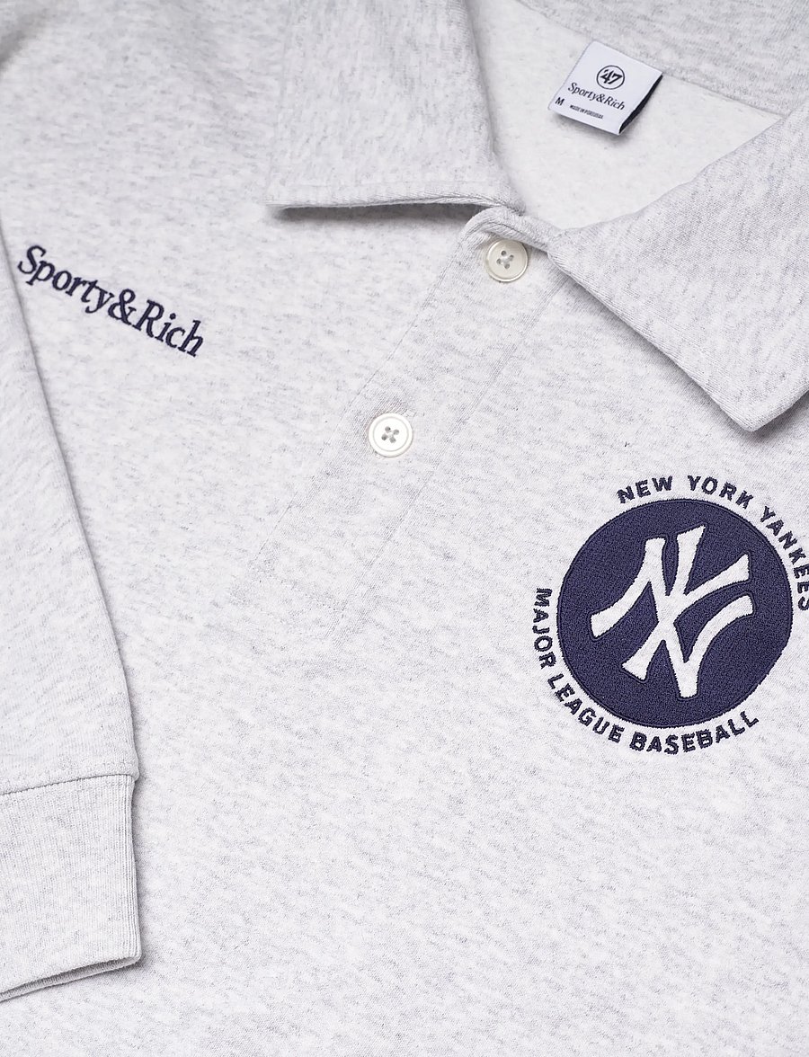 Sporty & Rich - Major League Polo - t-särgid ja alussärgid - heather gray - 5