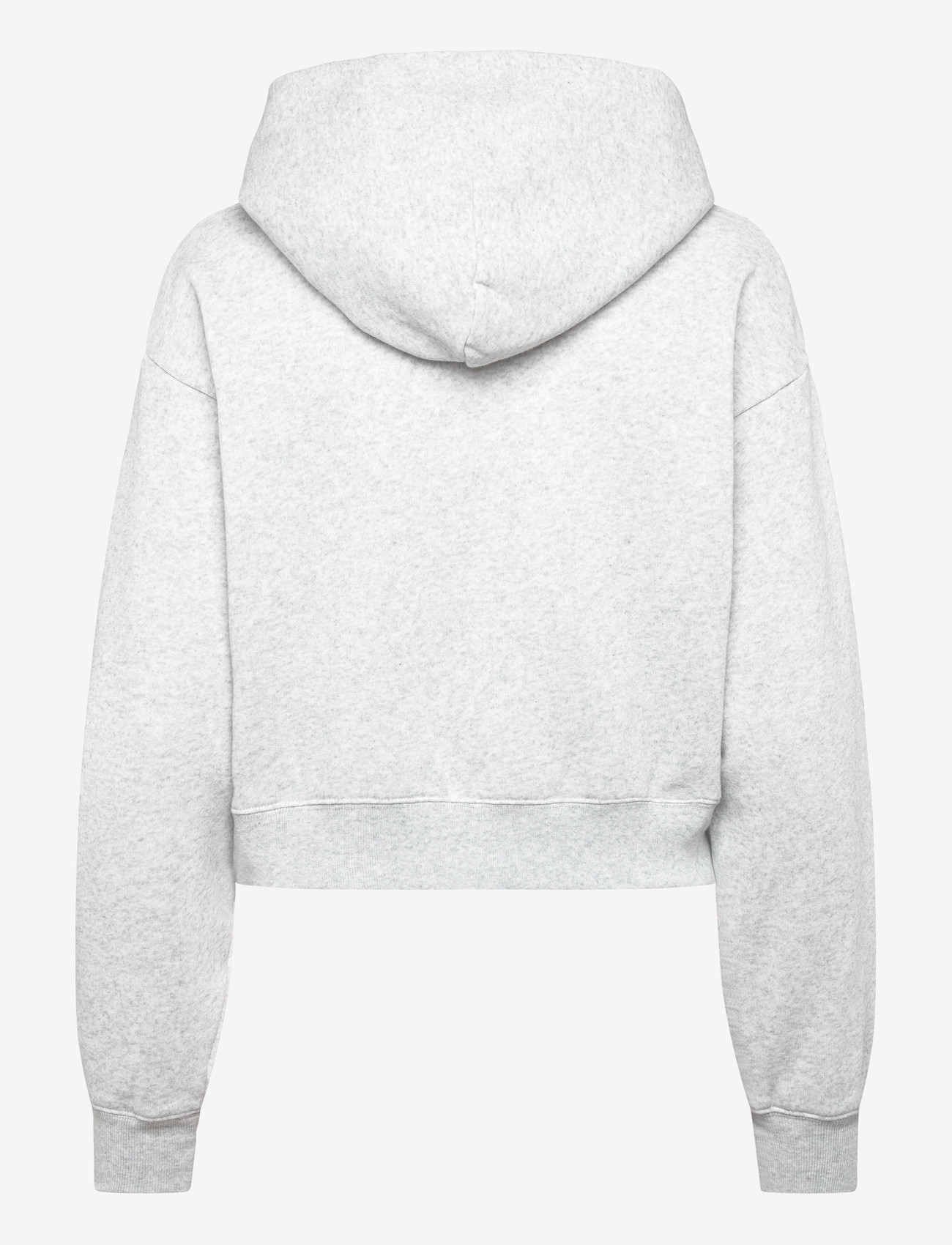 Sporty & Rich - BH Horizon Soft Cropped Hoodie - sweatshirts & hoodies - heather gray - 1
