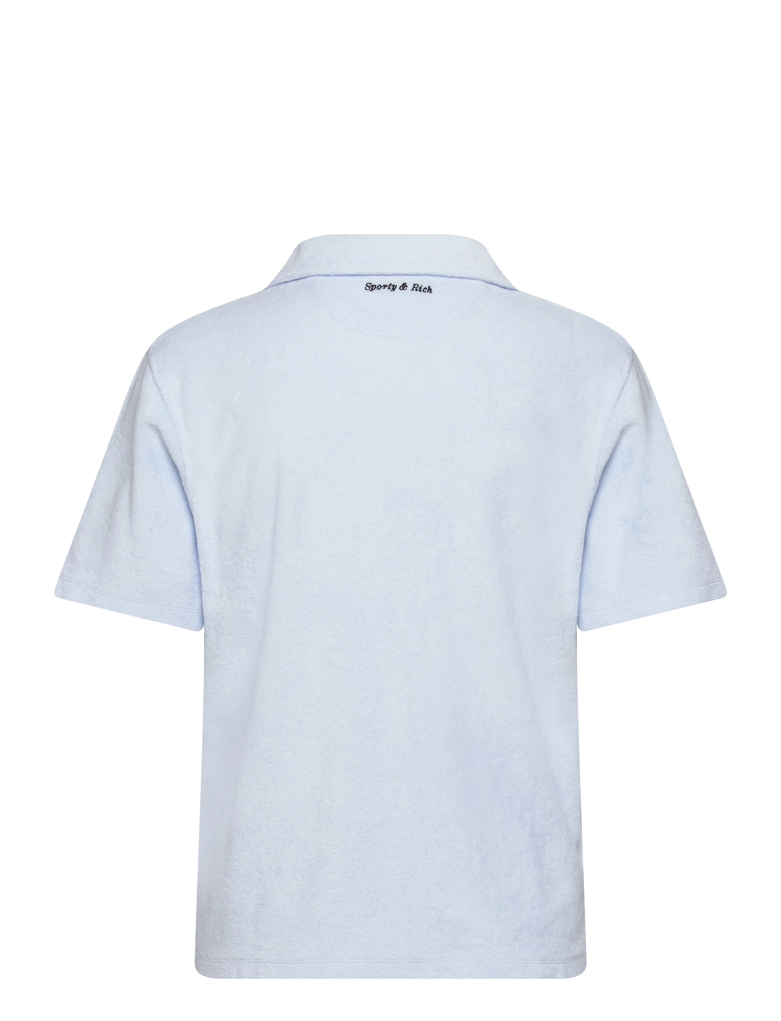Sporty & Rich - Eden Script Terry Polo - poloer - ciel - 2