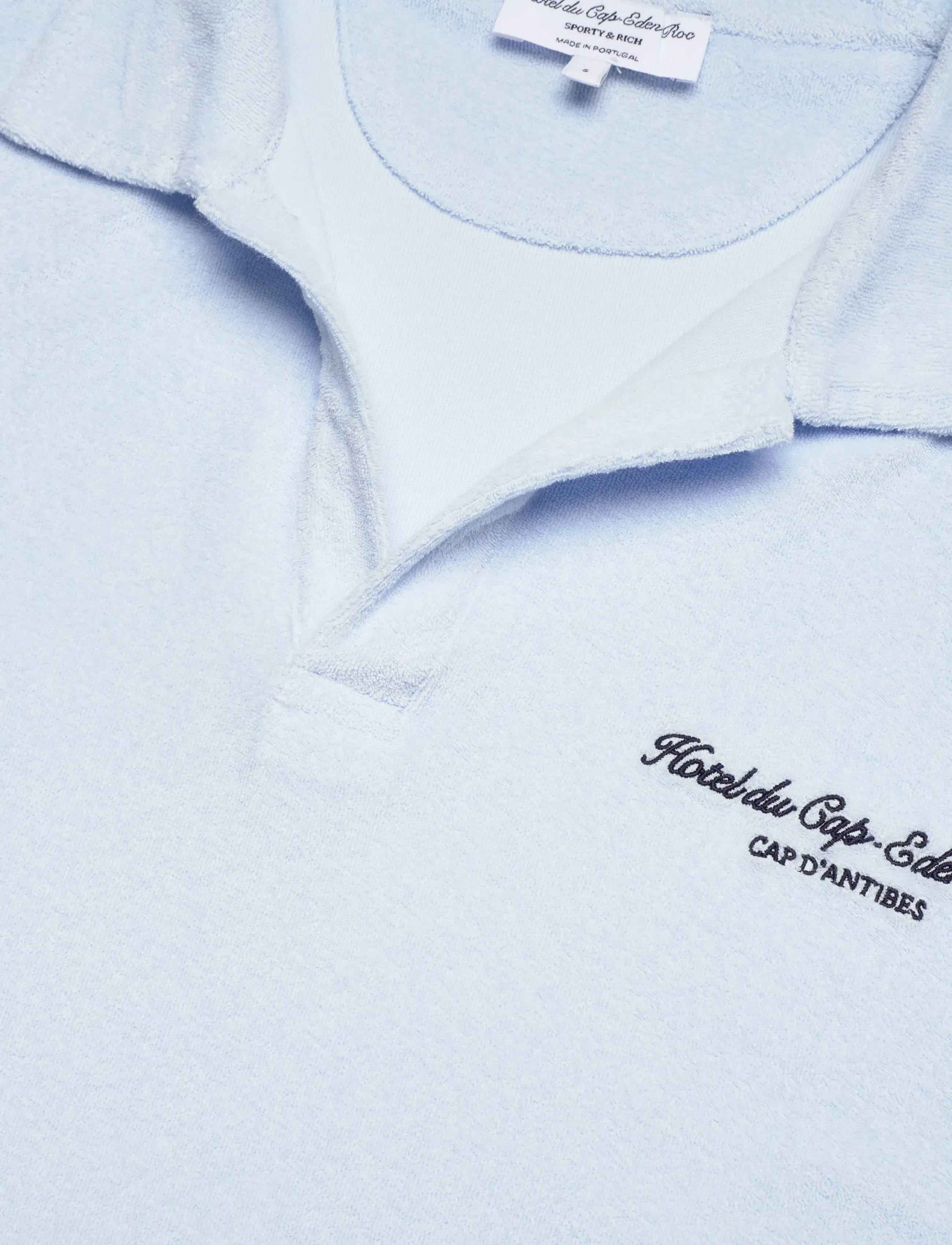 Sporty & Rich - Eden Script Terry Polo - poloer - ciel - 5