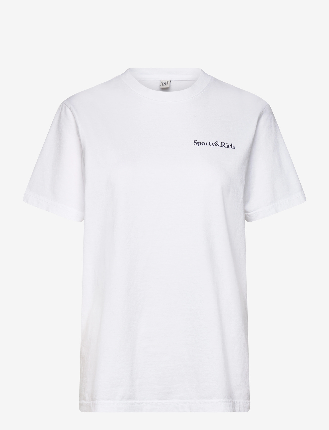 Sporty & Rich - Health is Wealth T-shirt - t-shirts - white - 0