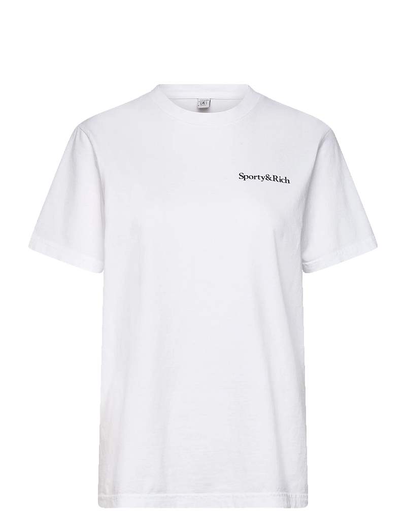 Sporty & Rich - Health is Wealth T-shirt - t-shirts - white - 0