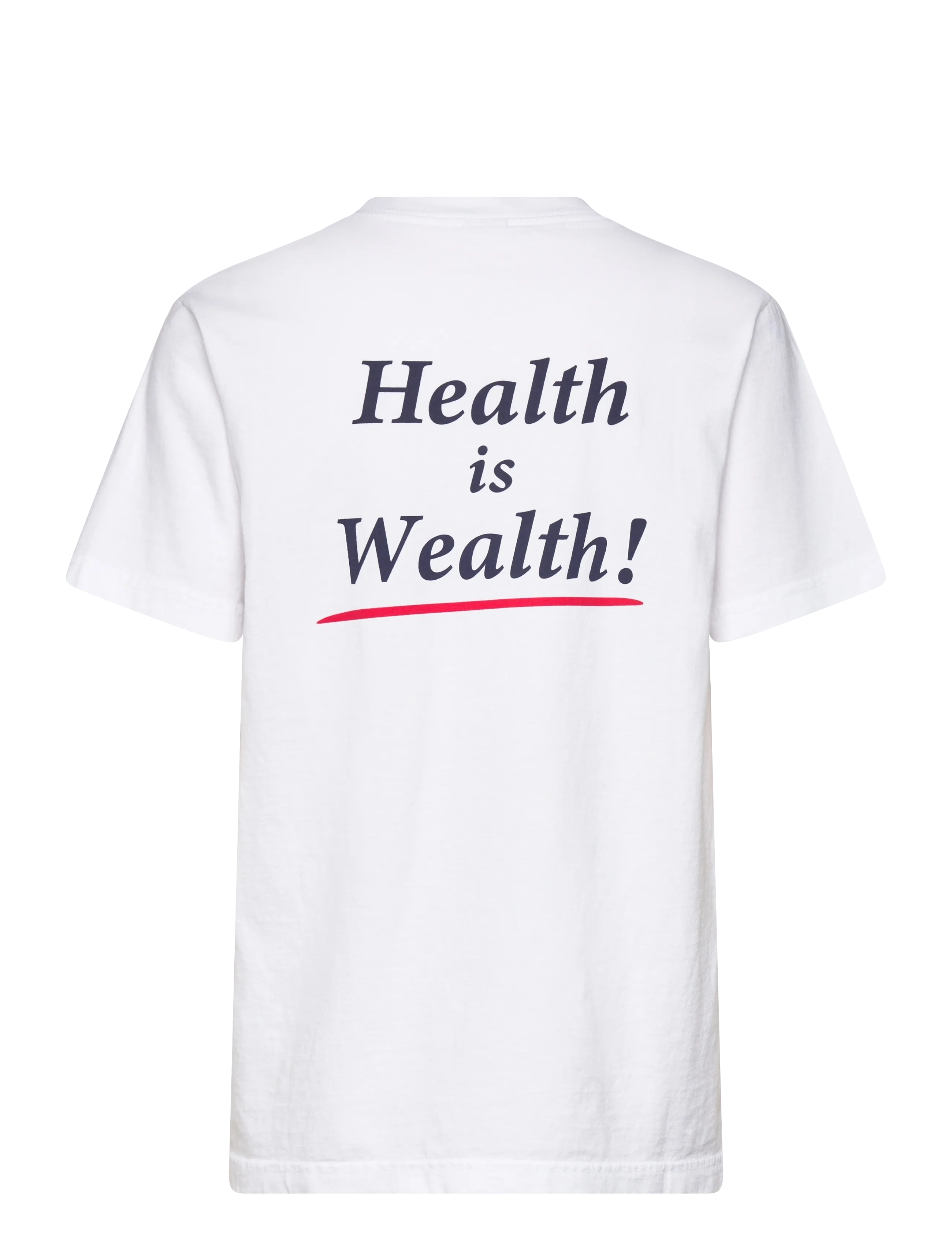 Sporty & Rich - Health is Wealth T-shirt - t-shirts & tops - white - 2