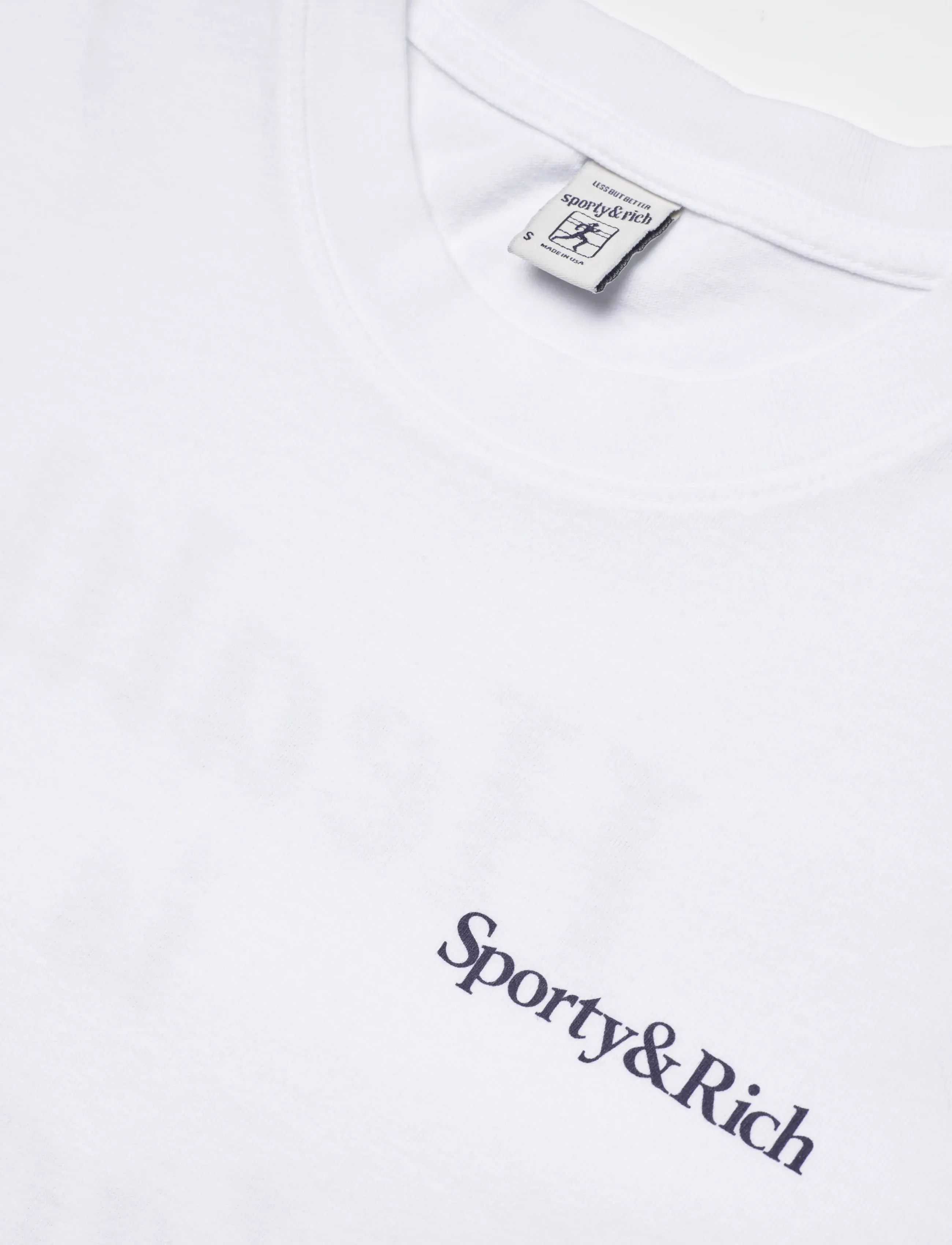 Sporty & Rich - Health is Wealth T-shirt - t-shirts & tops - white - 5