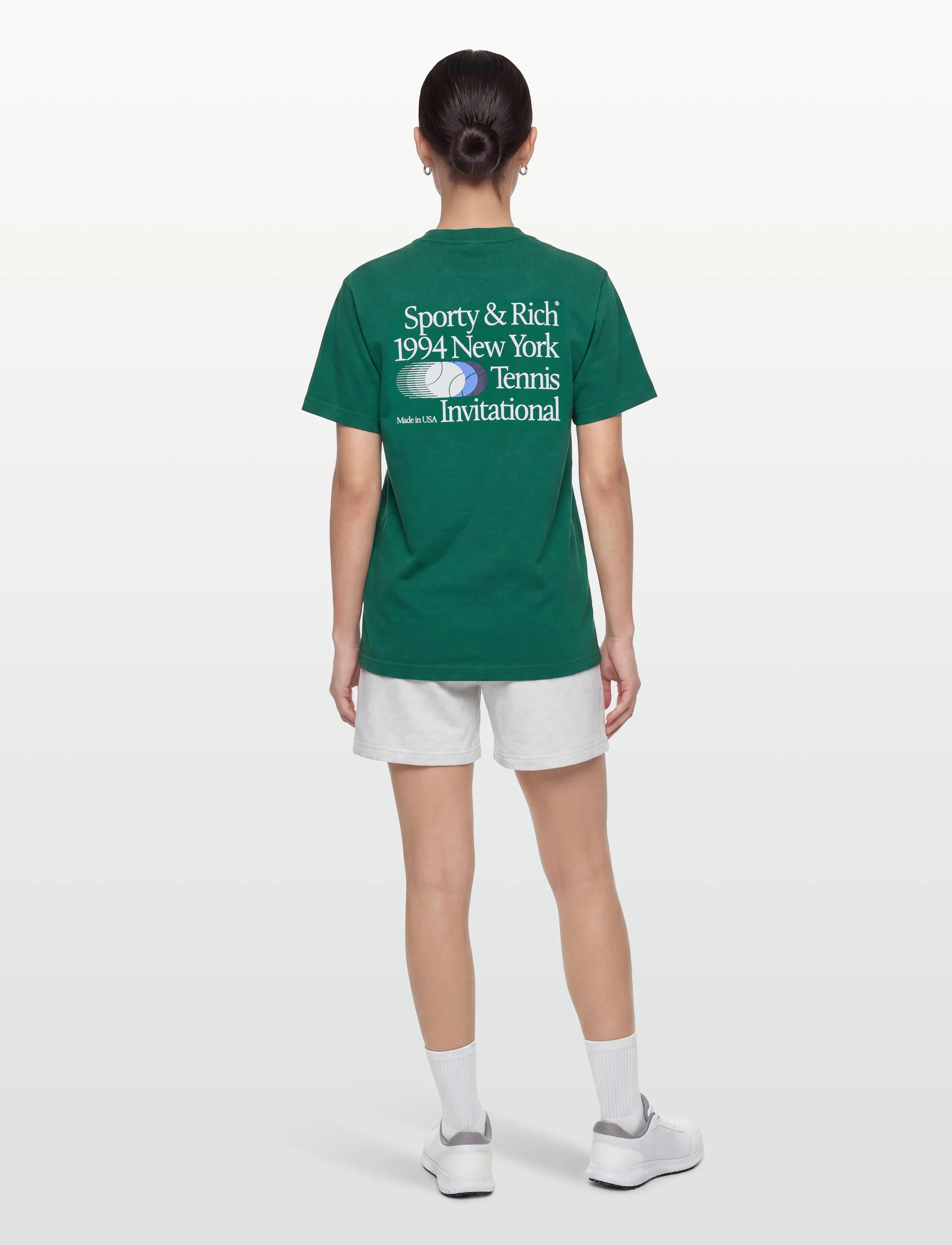Sporty & Rich - Invitational T-Shirt - t-shirts - alpine - 4
