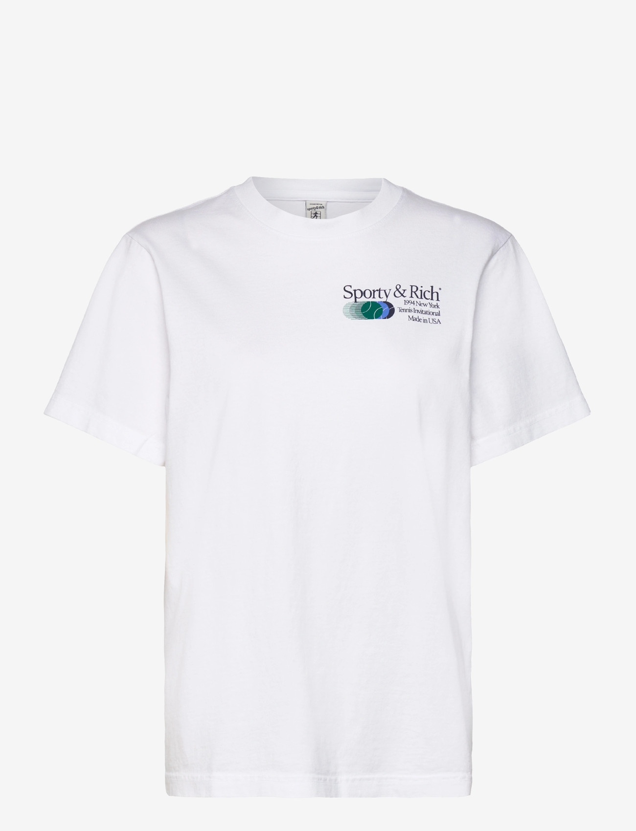 Sporty & Rich - Invitational T-Shirt - t-shirts - white - 0