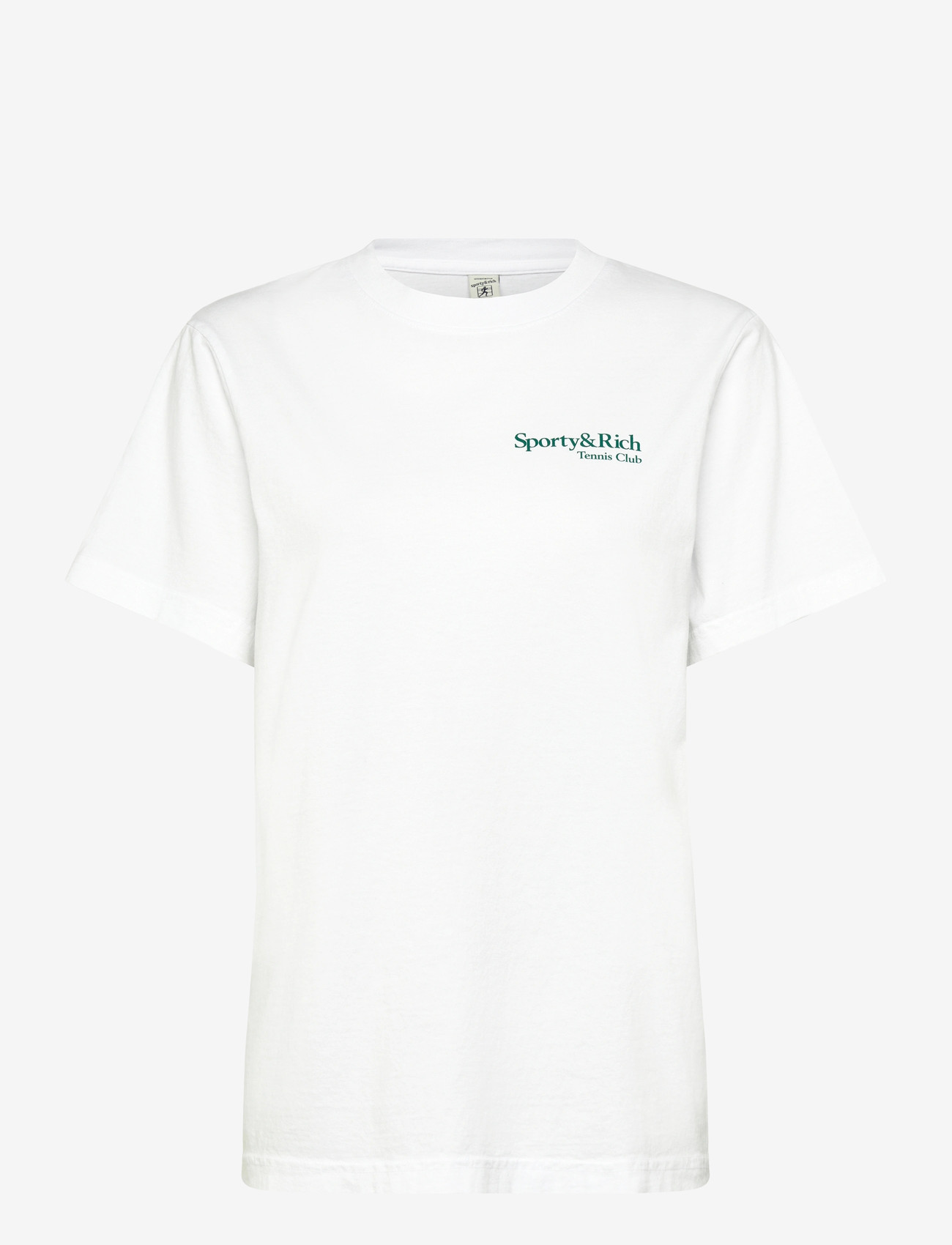Sporty & Rich - Play Tennis T-Shirt - t-shirts - white - 0