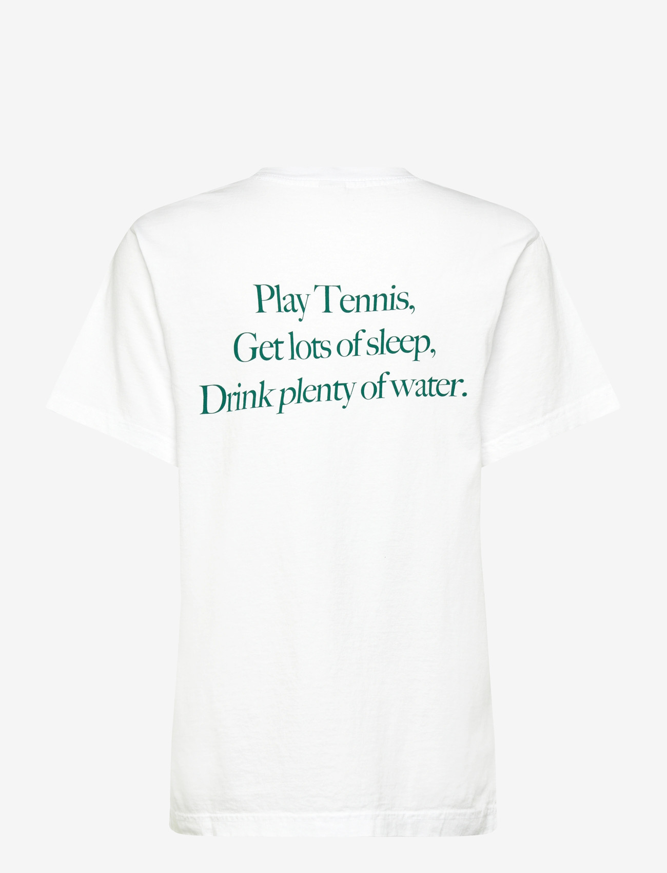 Sporty & Rich - Play Tennis T-Shirt - t-shirts - white - 1